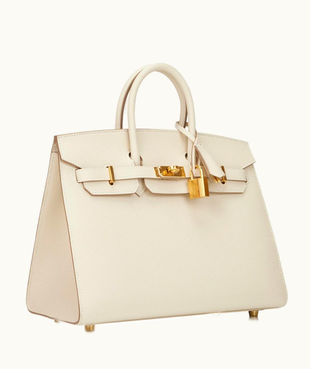 Hermès Hermès Birkin 30cm - Craie - Clemence - Sellier - Gold (GHW)