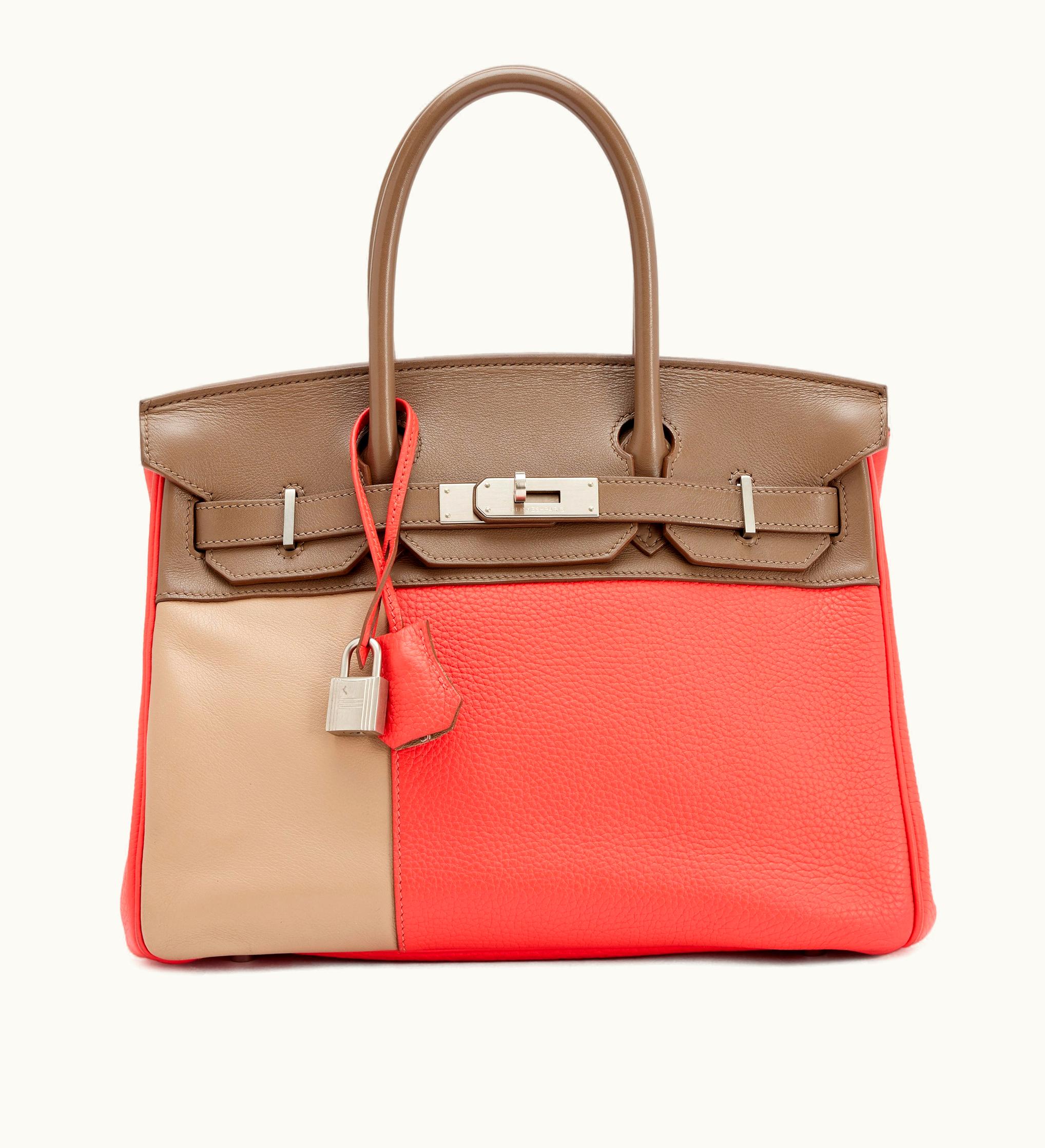 Hermès Hermès Birkin 30cm - Argile - Swift - Retourne - Palladium (PHW)