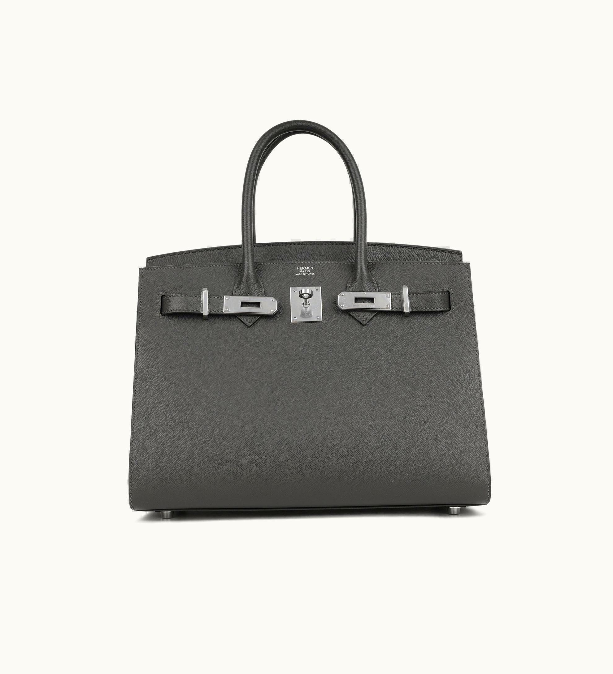 Hermès Hermès Birkin 30cm - Graphite - Swift - Sellier - Palladium (PHW)