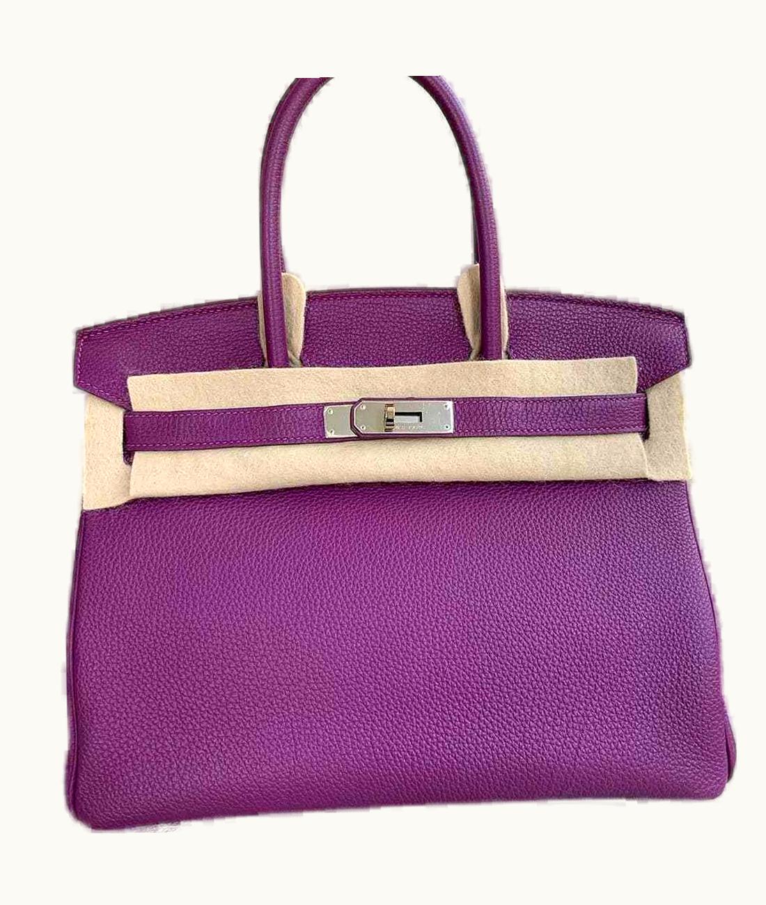 Hermès Hermès Birkin 30cm - Anemone - Togo - Retourne - Palladium (PHW)
