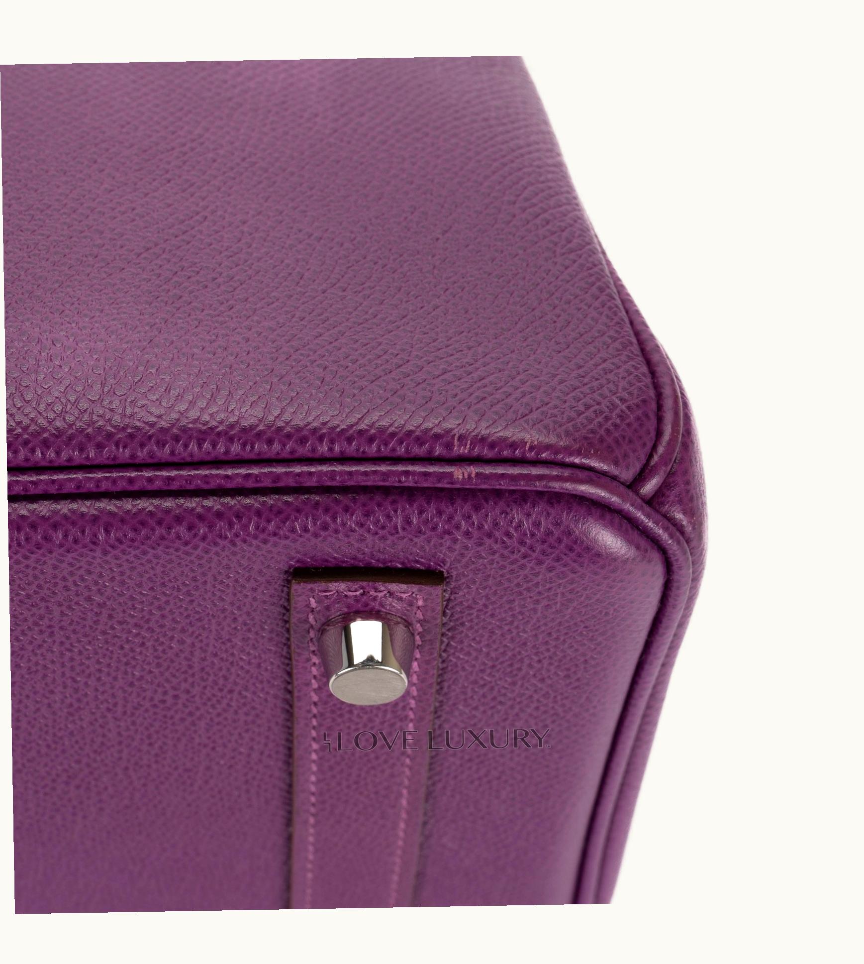 Hermès Hermès Birkin 30cm - Anemone - Togo - Sellier - Palladium (PHW)