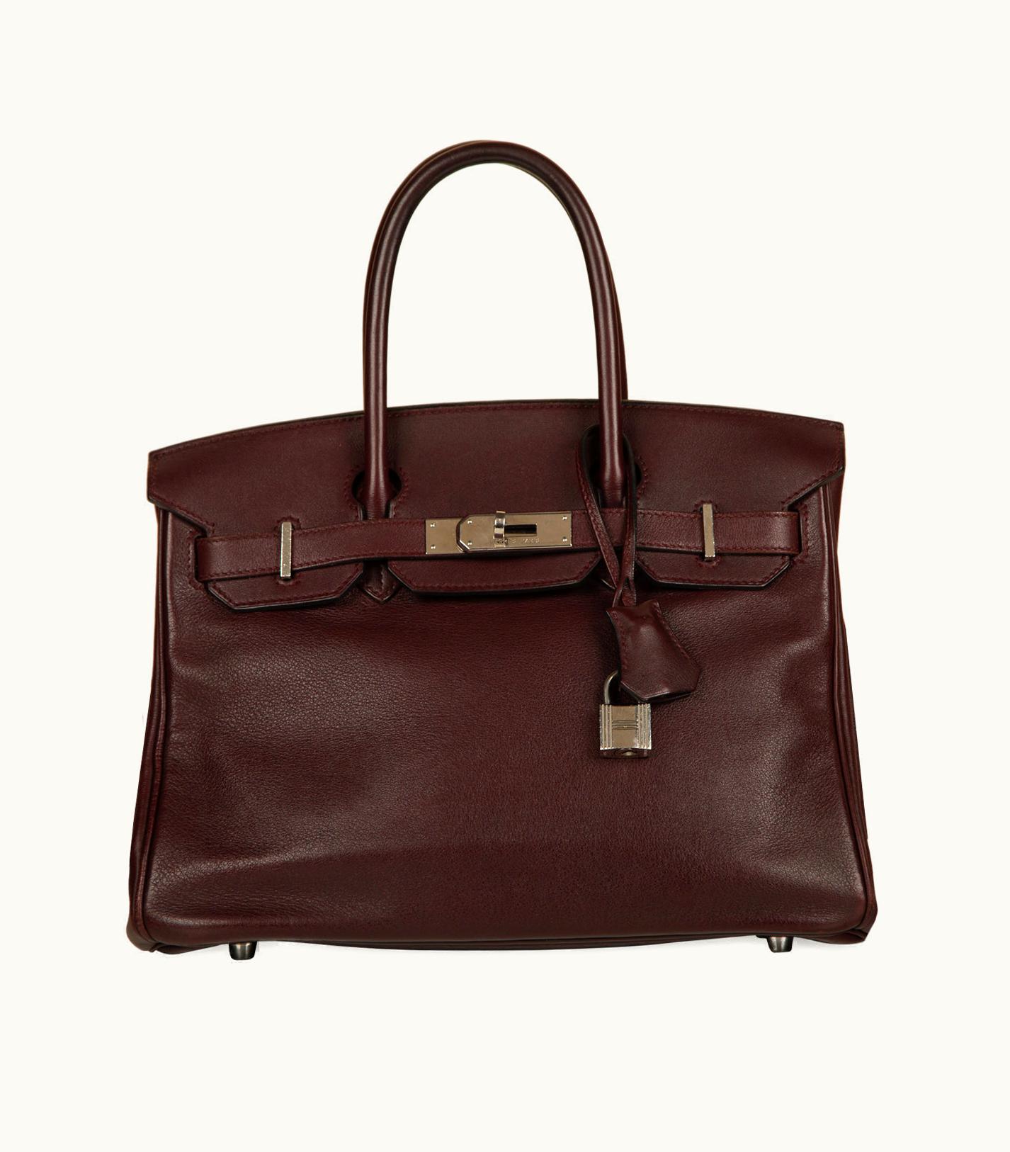 Hermès Hermès Birkin 30cm - Prune - Togo - Sellier - Palladium (PHW)