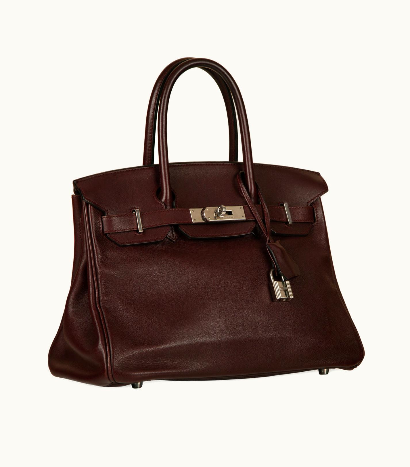 Hermès Hermès Birkin 30cm - Prune - Epsom - Retourne - Palladium (PHW)
