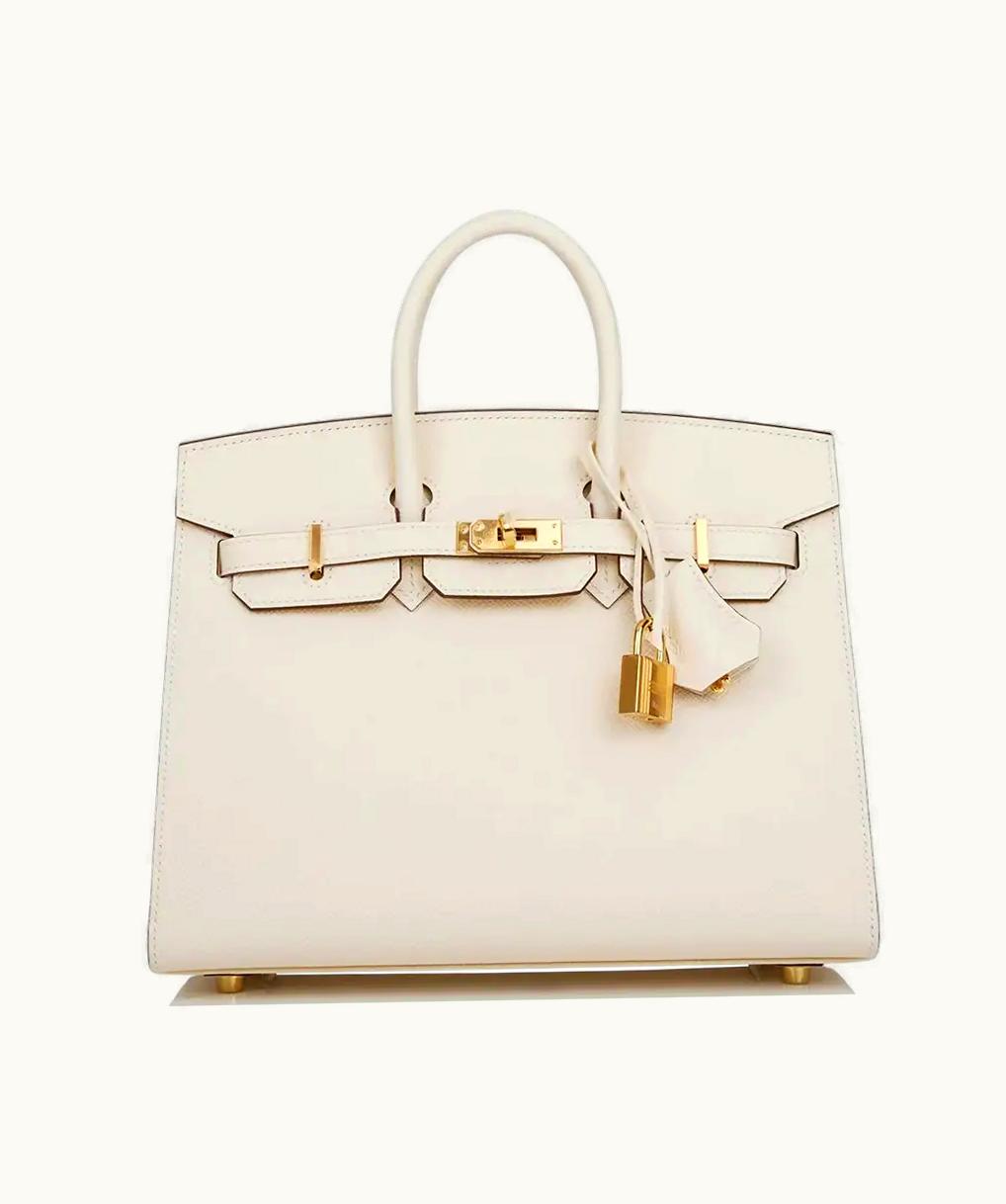 Hermès Hermès Birkin 30cm - Nata - Togo - Retourne - Gold (GHW)