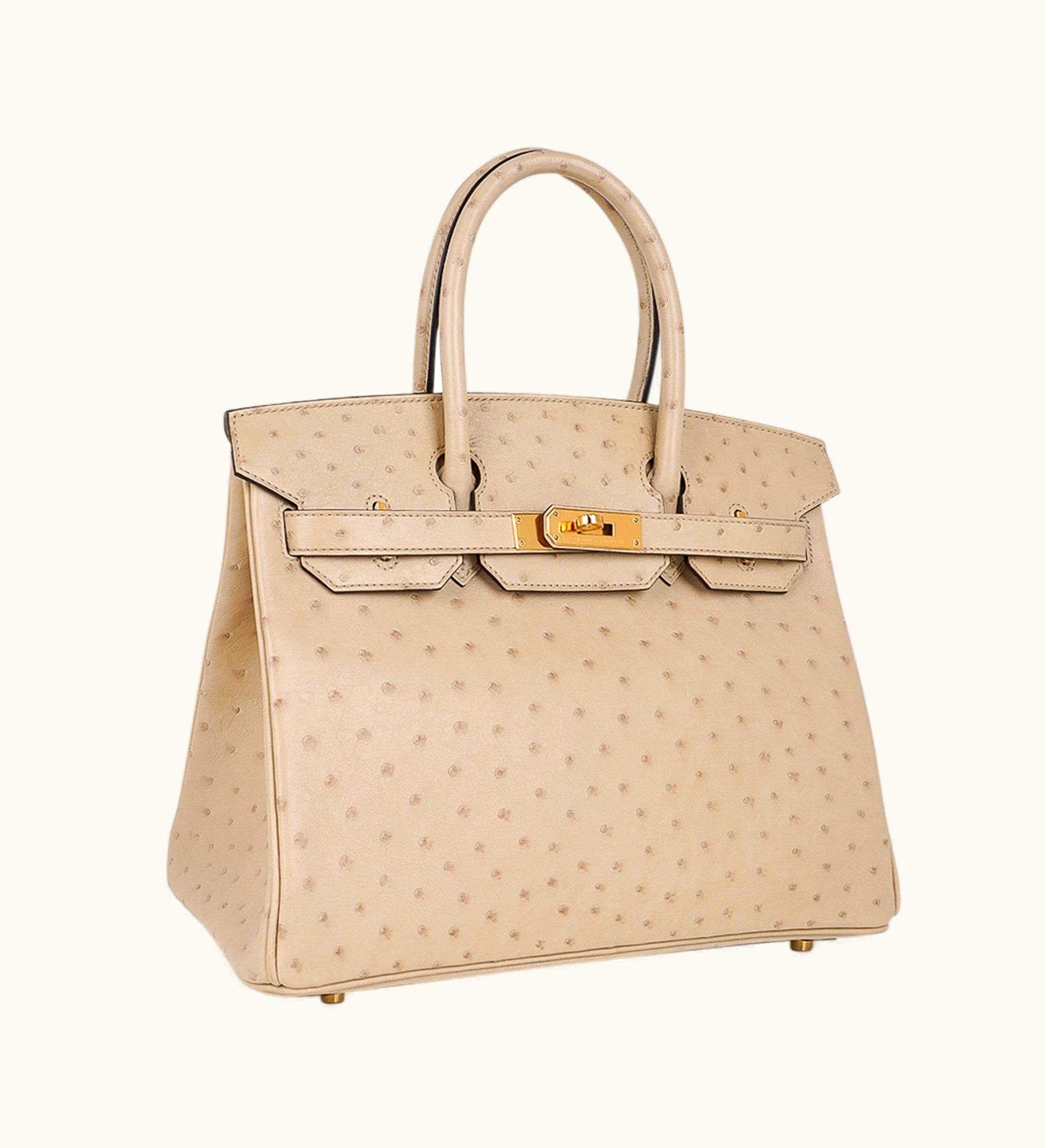 Hermès Hermès Birkin 30cm - Parchemin - Swift - Sellier - Gold (GHW)