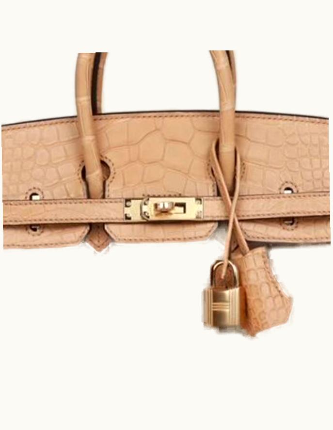 Hermès Hermès Birkin 30cm - Chai - Clemence - Sellier - Gold (GHW)