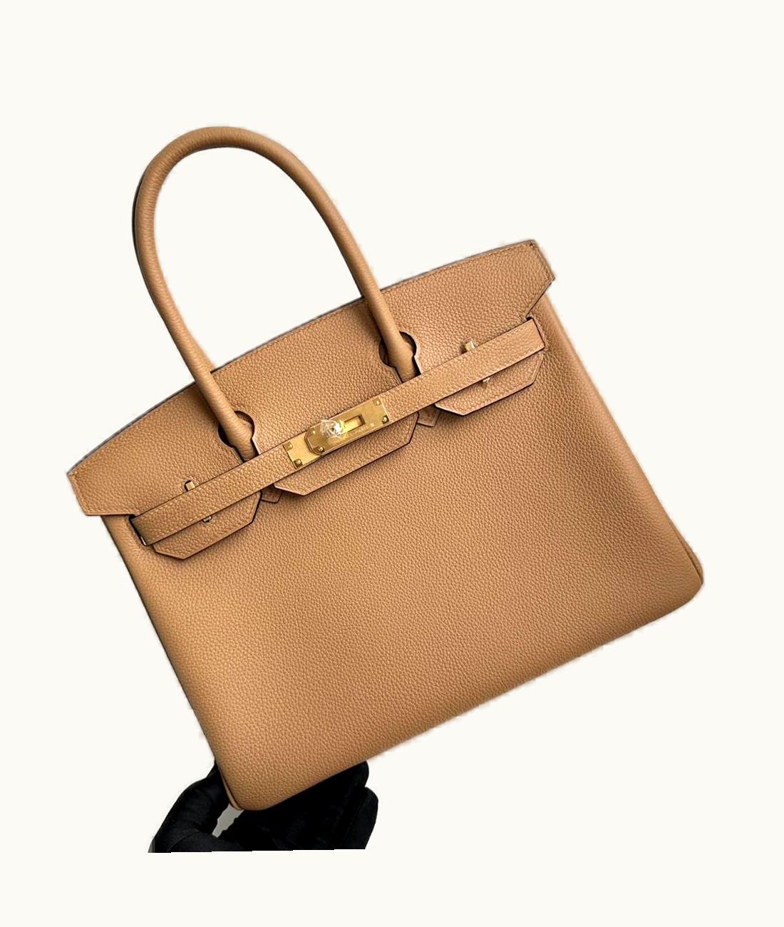 Hermès Hermès Birkin 30cm - Chai - Swift - Retourne - Gold (GHW)