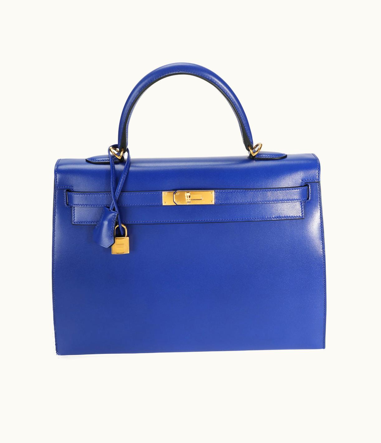 Hermès Hermès Birkin 35cm - Bleu Electrique - Epsom - Sellier - Gold (GHW)