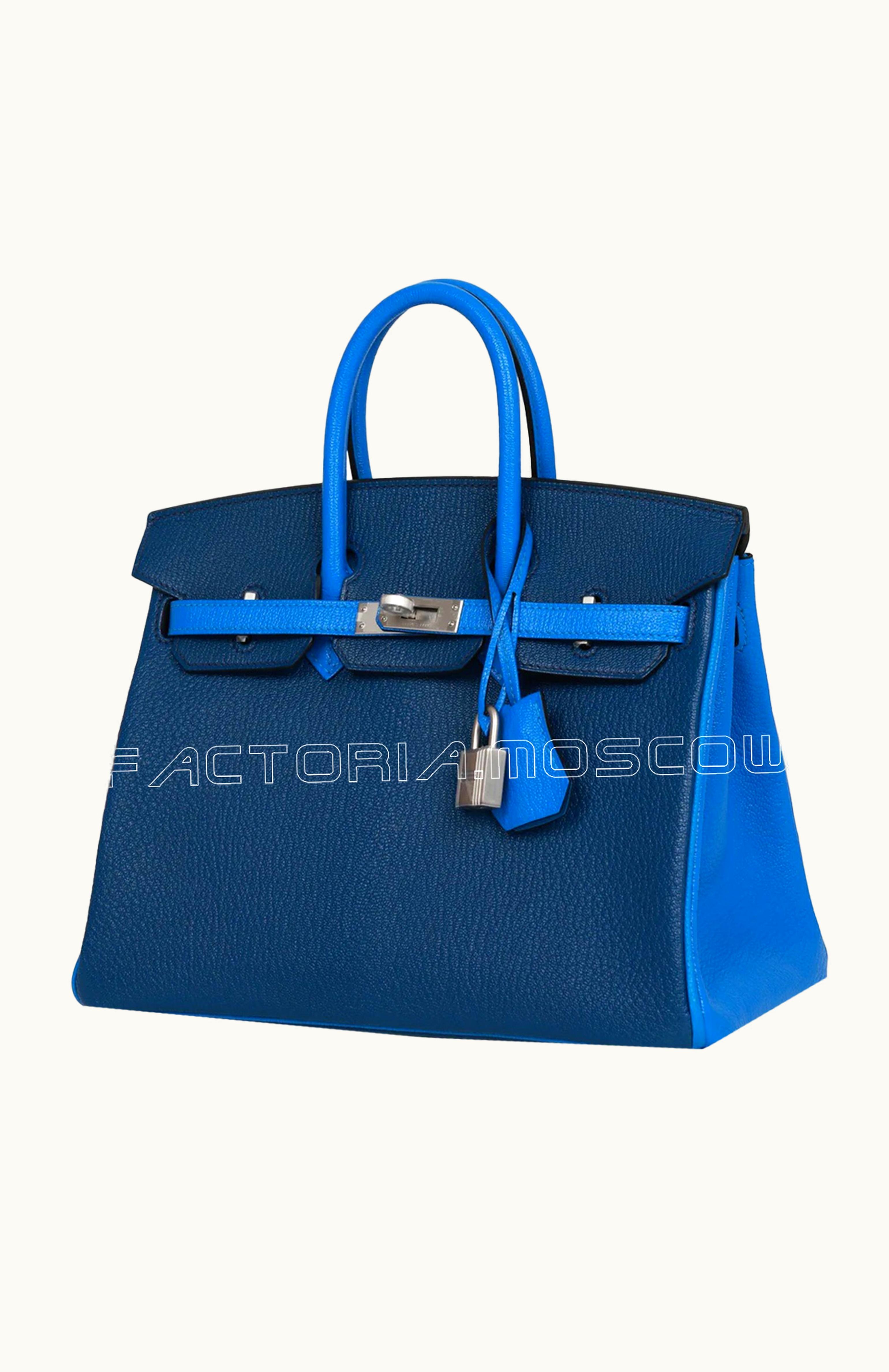 Hermès Hermès Birkin 35cm - Bleu Hydra - Togo - Sellier - Palladium (PHW)