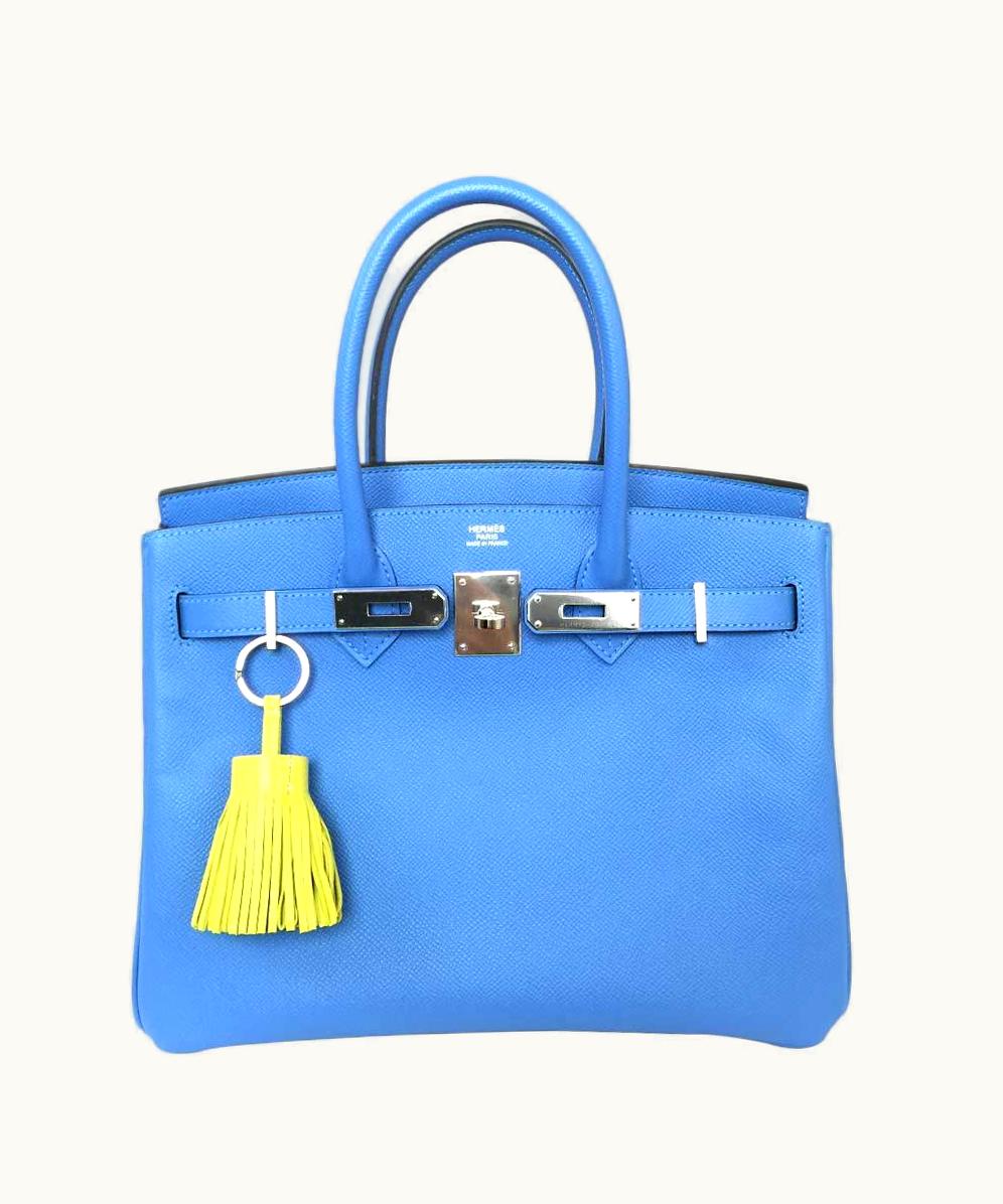 Hermès Hermès Birkin 35cm - Bleu Paradis - Togo - Retourne - Palladium (PHW)