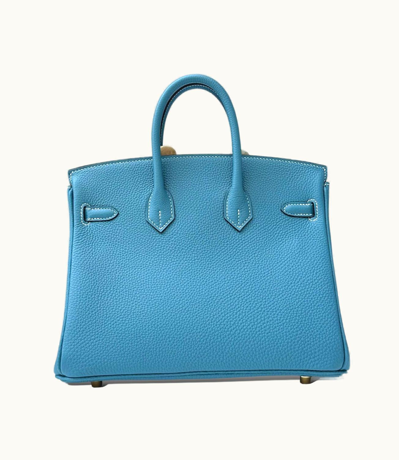 Hermès Hermès Birkin 35cm - Bleu Jean - Epsom - Retourne - Gold (GHW)