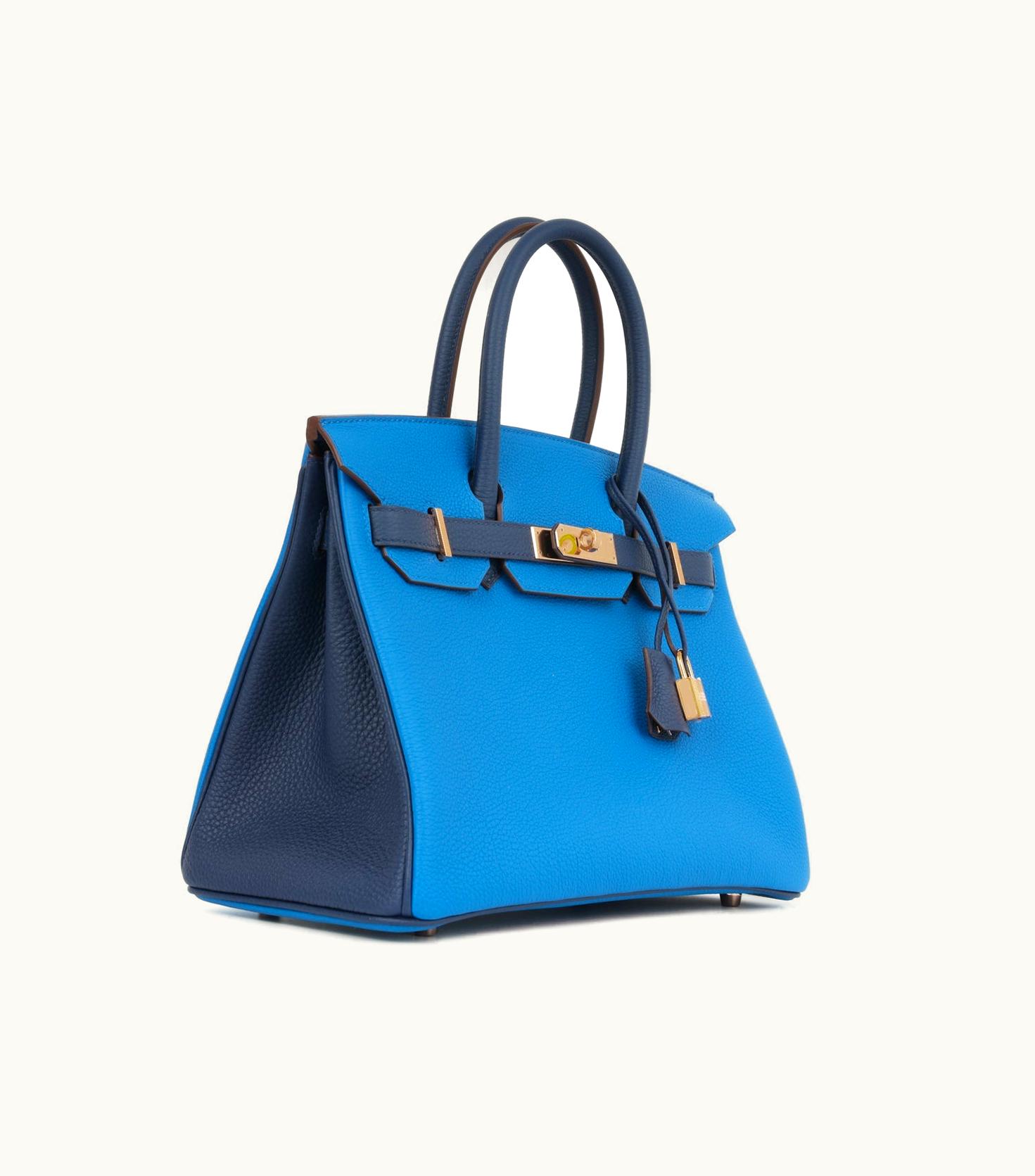 Hermès Hermès Birkin 35cm - Bleu Atoll - Epsom - Sellier - Gold (GHW)