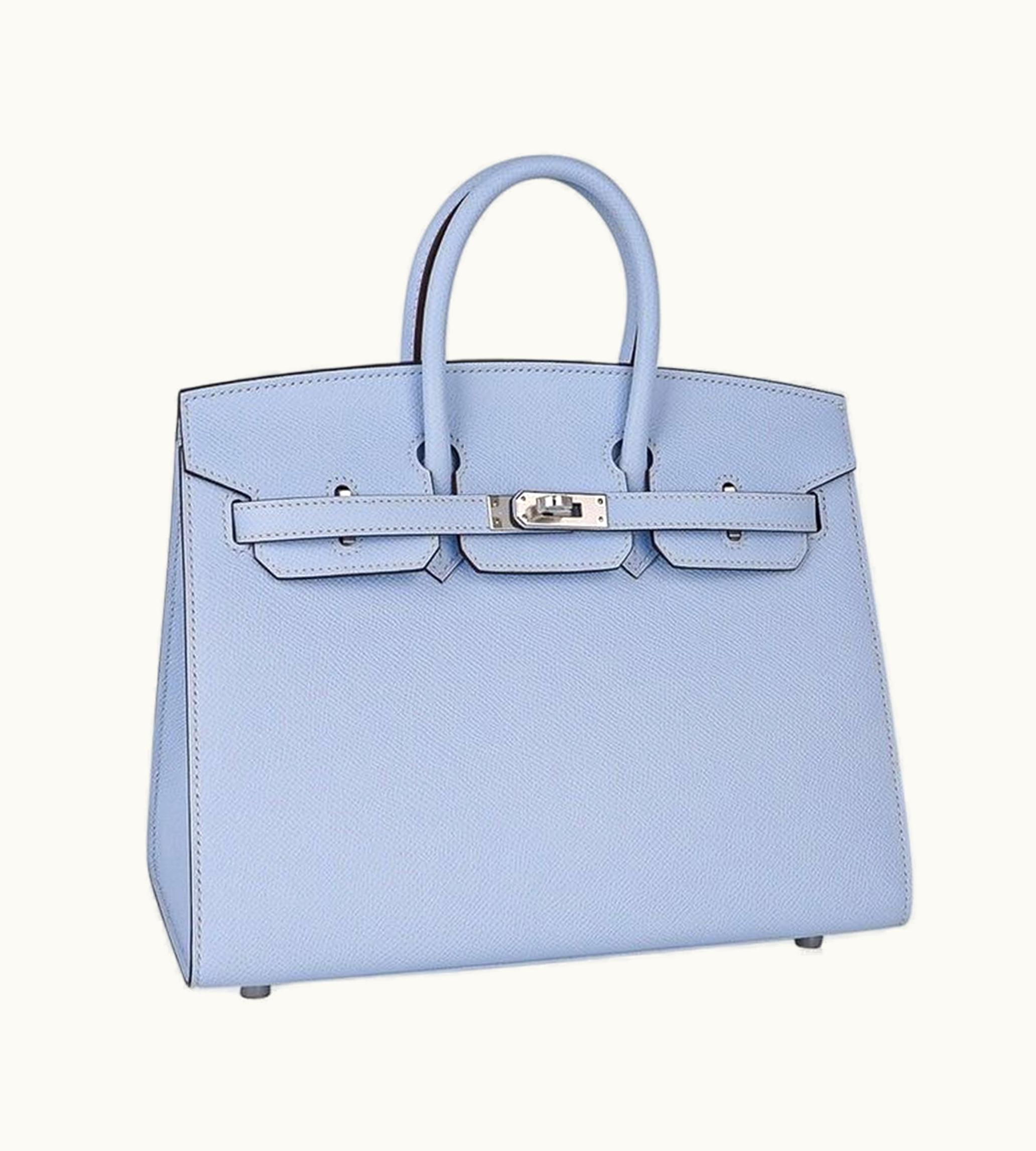 Hermès Hermès Birkin 35cm - Bleu Brume - Togo - Retourne - Palladium (PHW)