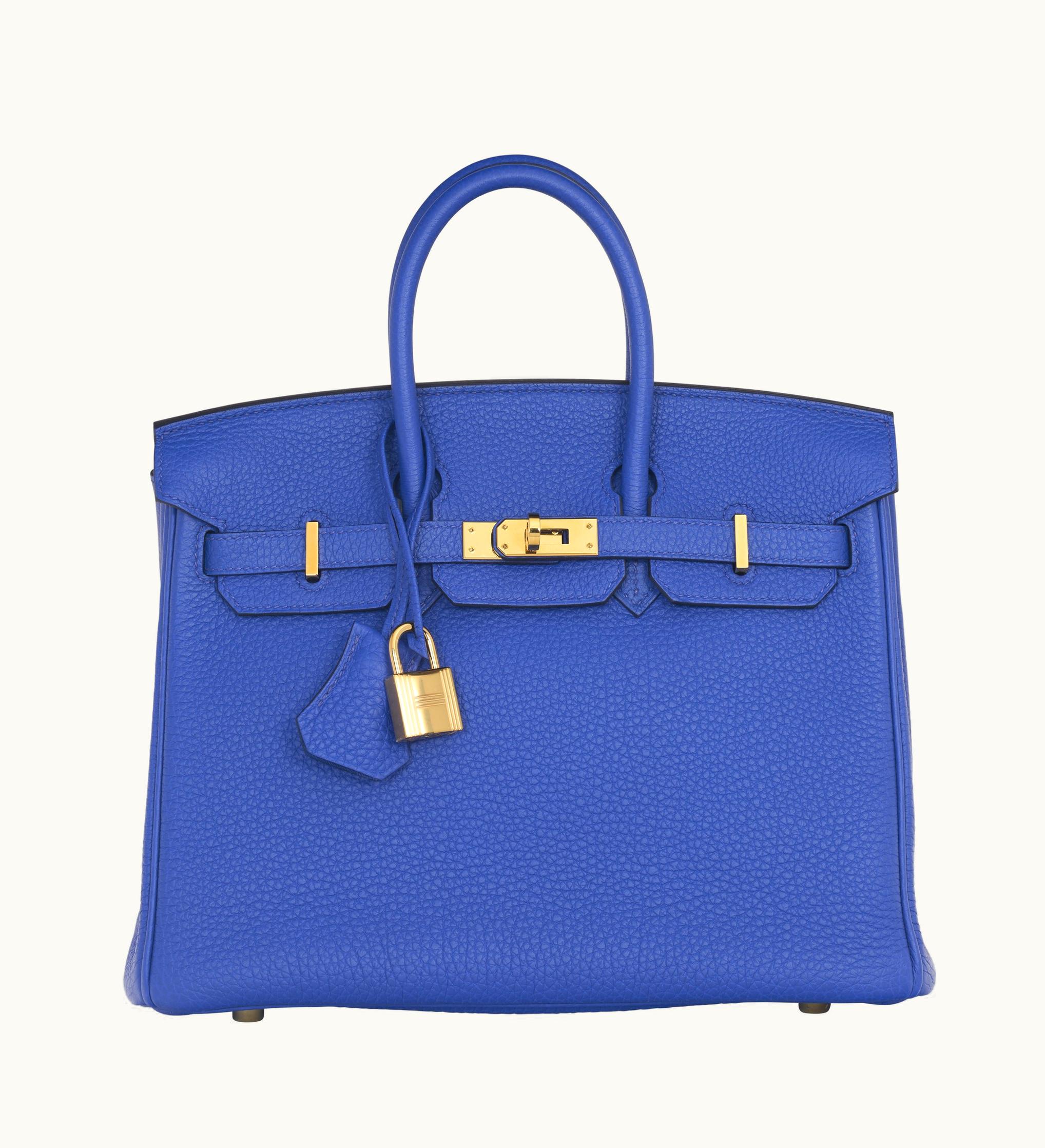 Hermès Hermès Birkin 35cm - Bleu Royal - Clemence - Retourne - Gold (GHW)