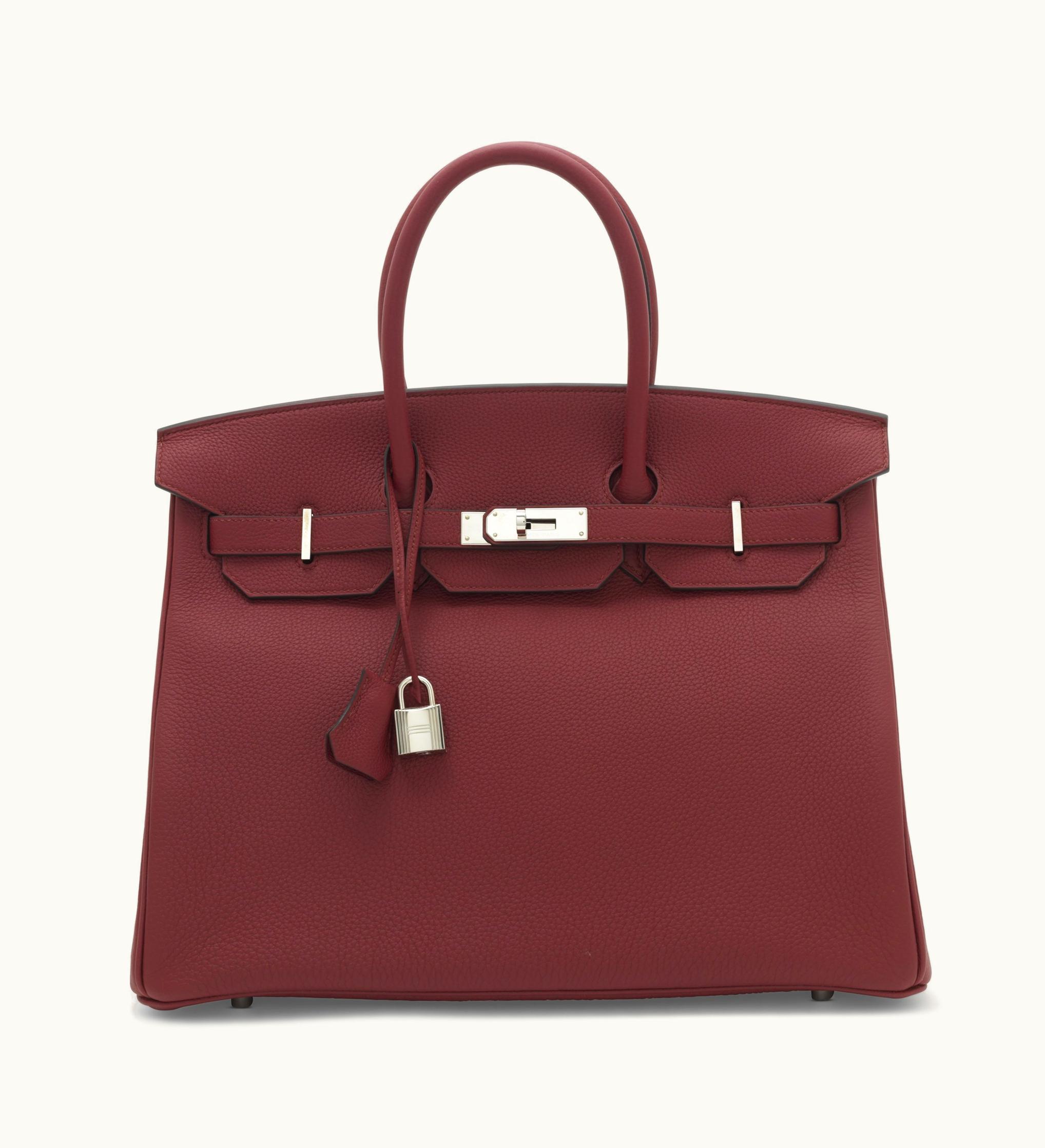 Hermès Hermès Birkin 35cm - Rouge H - Swift - Sellier - Palladium (PHW)