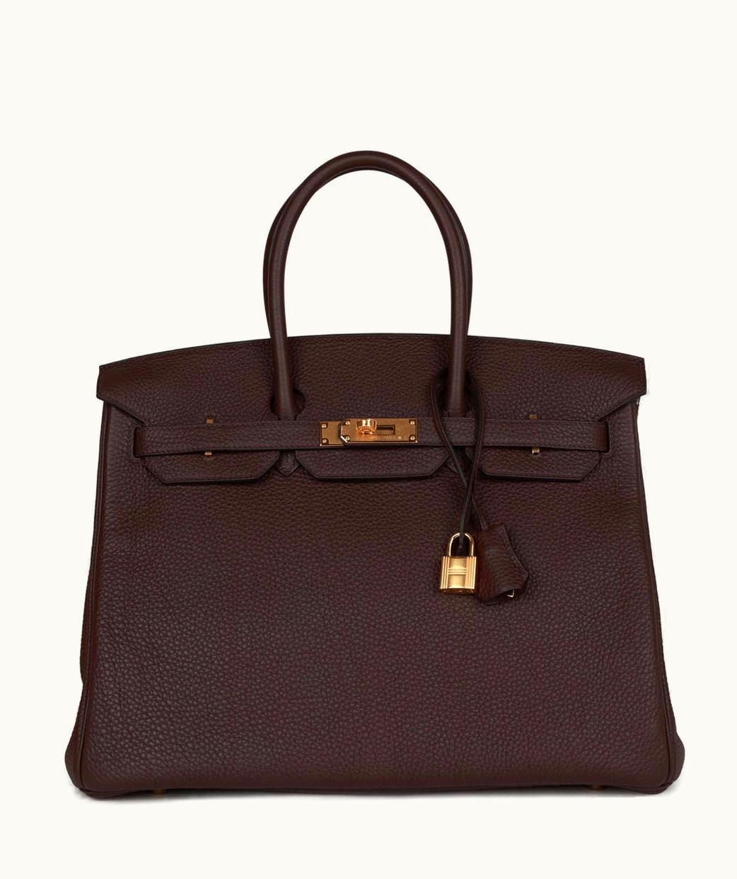 Hermès Hermès Birkin 35cm - Rouge Sellier - Epsom - Sellier - Gold (GHW)