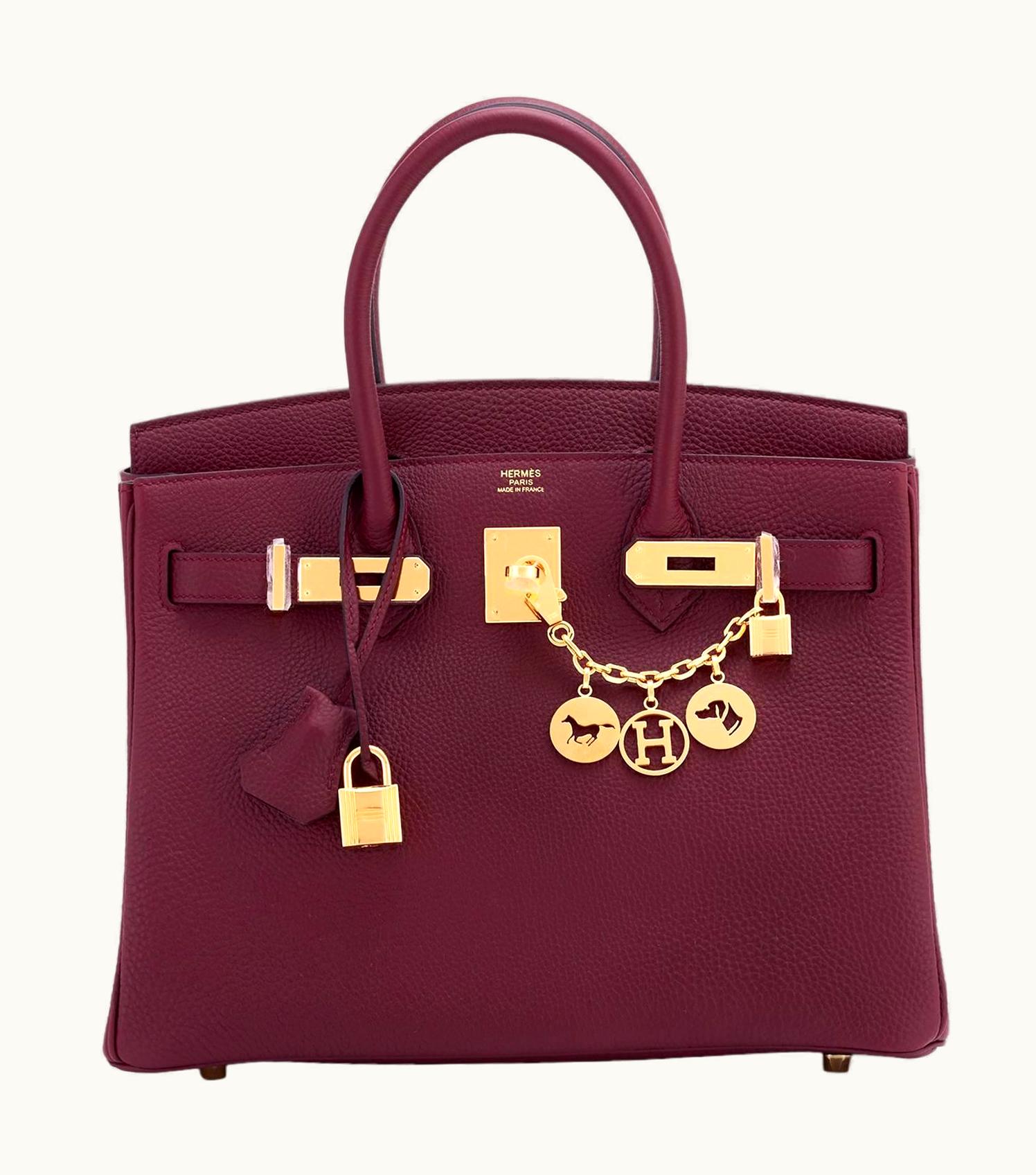 Hermès Hermès Birkin 35cm - Bordeaux - Swift - Retourne - Gold (GHW)