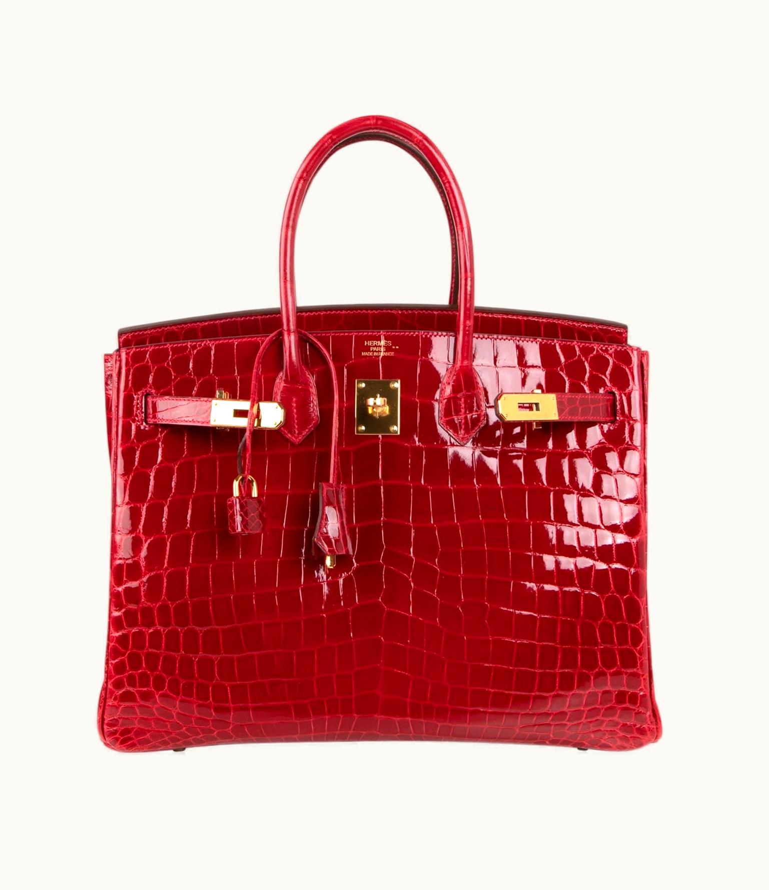 Hermès Hermès Birkin 35cm - Braise - Togo - Retourne - Gold (GHW)