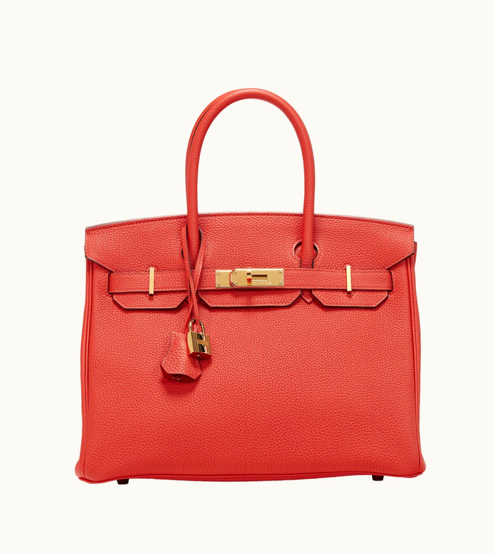 Hermès Hermès Birkin 35cm - Rouge Vif - Epsom - Sellier - Palladium (PHW)
