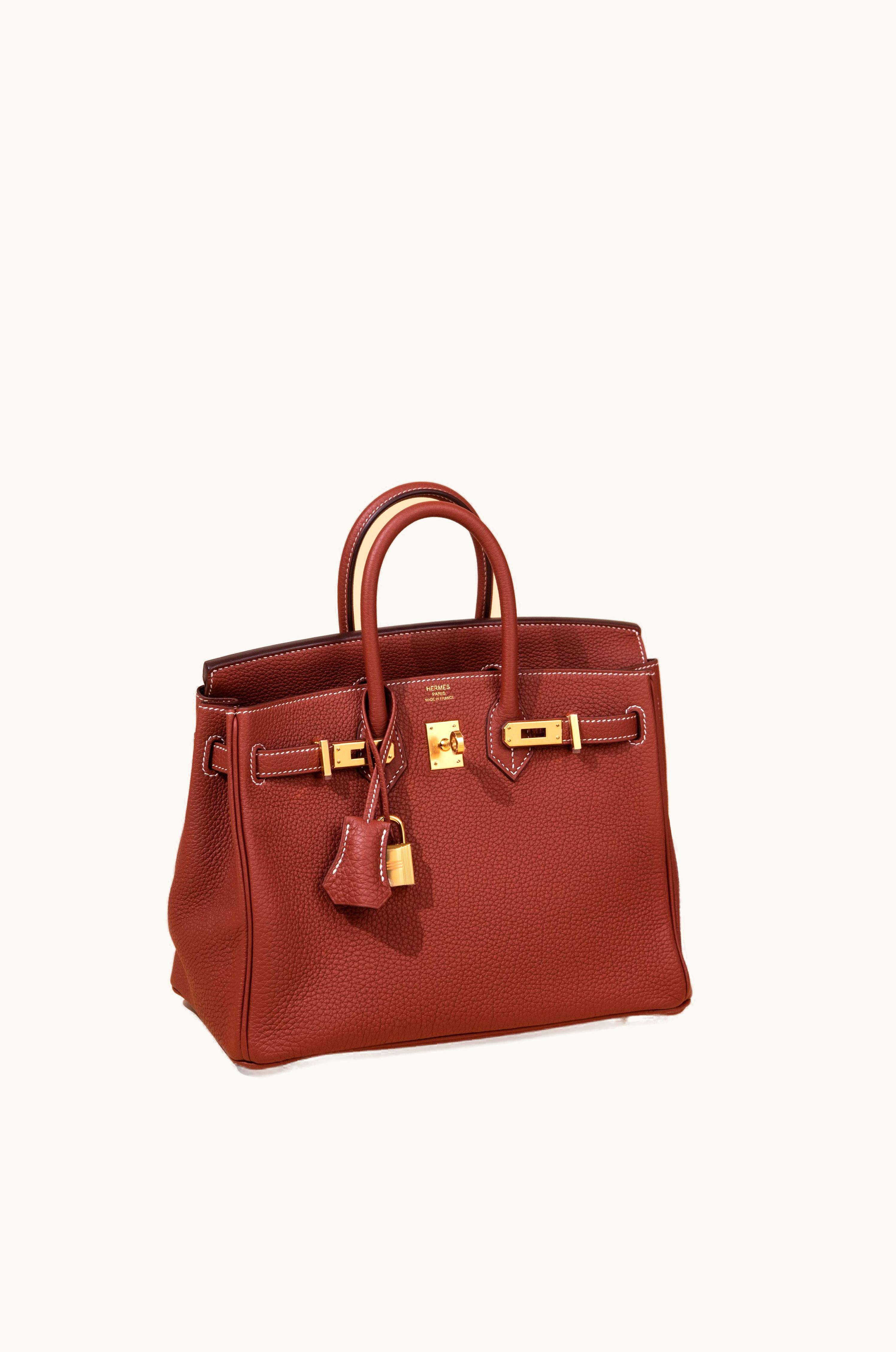 Hermès Hermès Birkin 35cm - Sienne - Swift - Sellier - Gold (GHW)