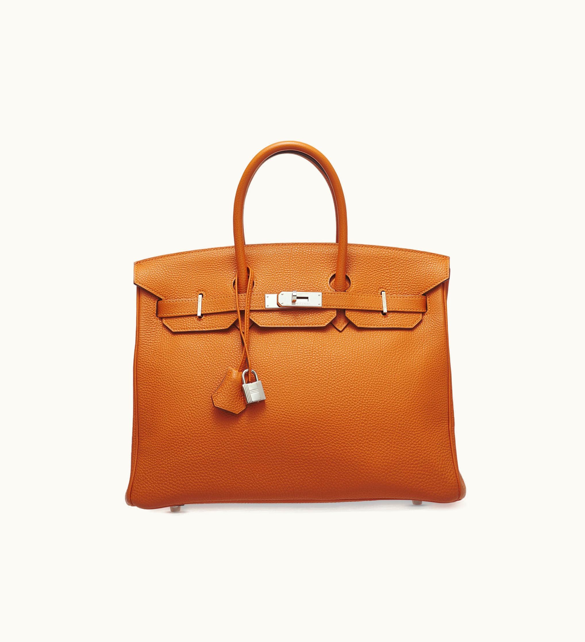 Hermès Hermès Birkin 35cm - Potiron - Epsom - Retourne - Palladium (PHW)