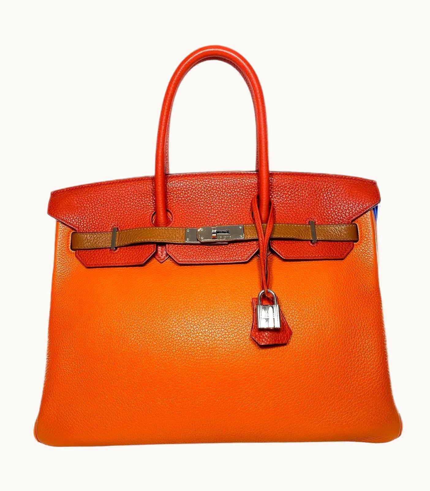 Hermès Hermès Birkin 35cm - Sanguine - Epsom - Sellier - Palladium (PHW)