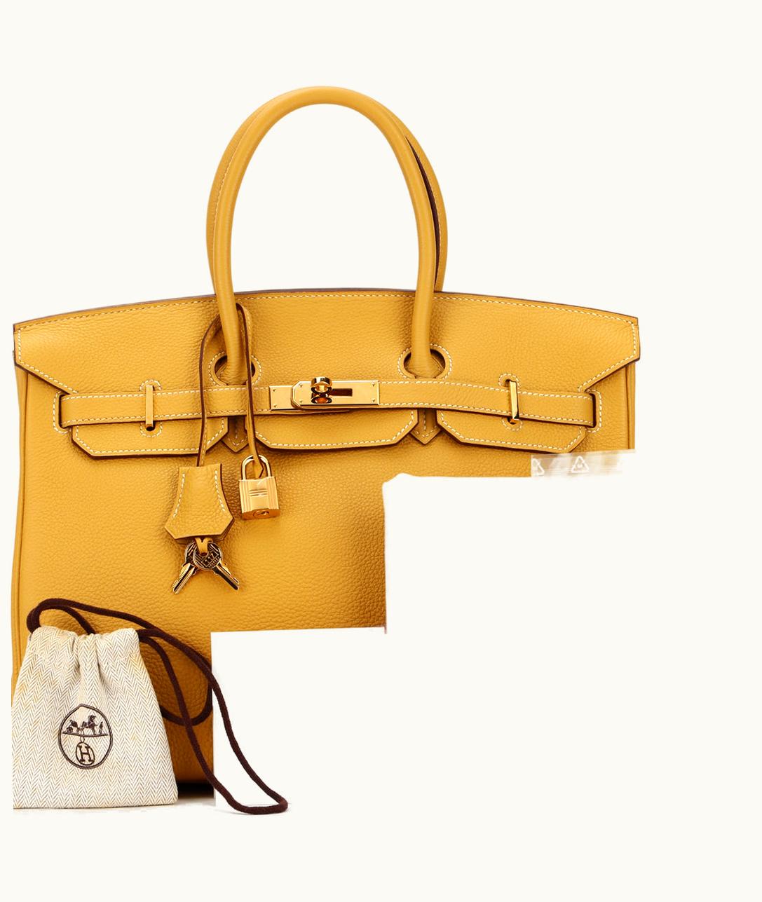 Hermès Hermès Birkin 35cm - Moutarde - Togo - Sellier - Gold (GHW)