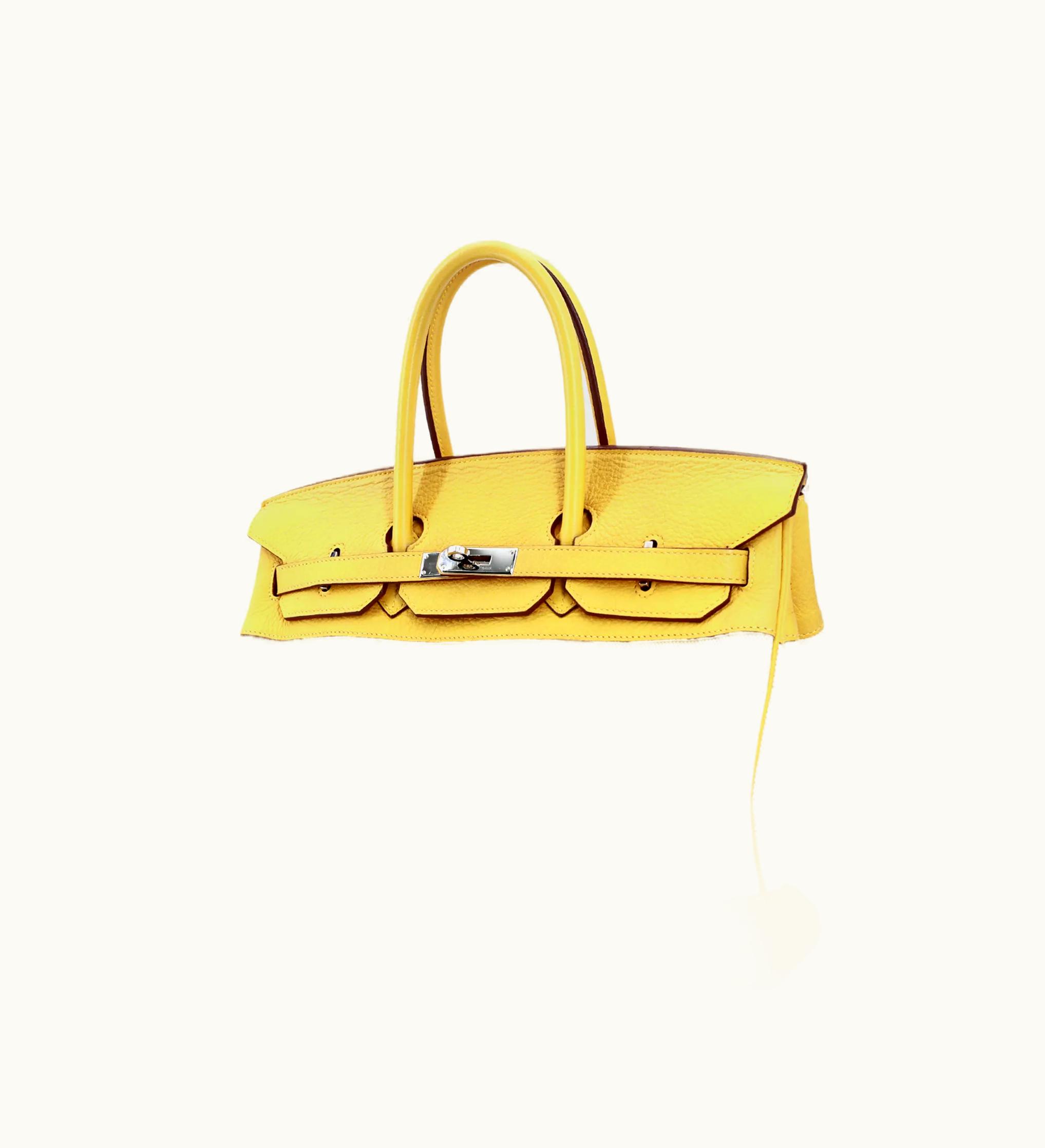 Hermès Hermès Birkin 35cm - Soleil - Swift - Retourne - Palladium (PHW)