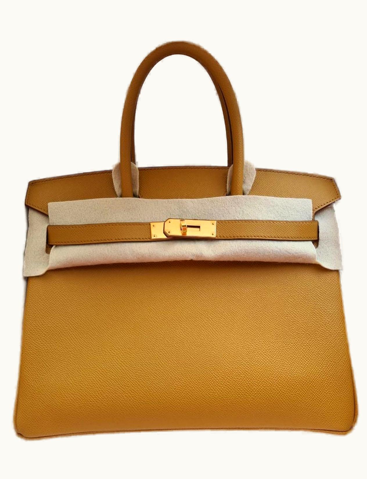 Hermès Hermès Birkin 35cm - Sesame - Epsom - Sellier - Gold (GHW)
