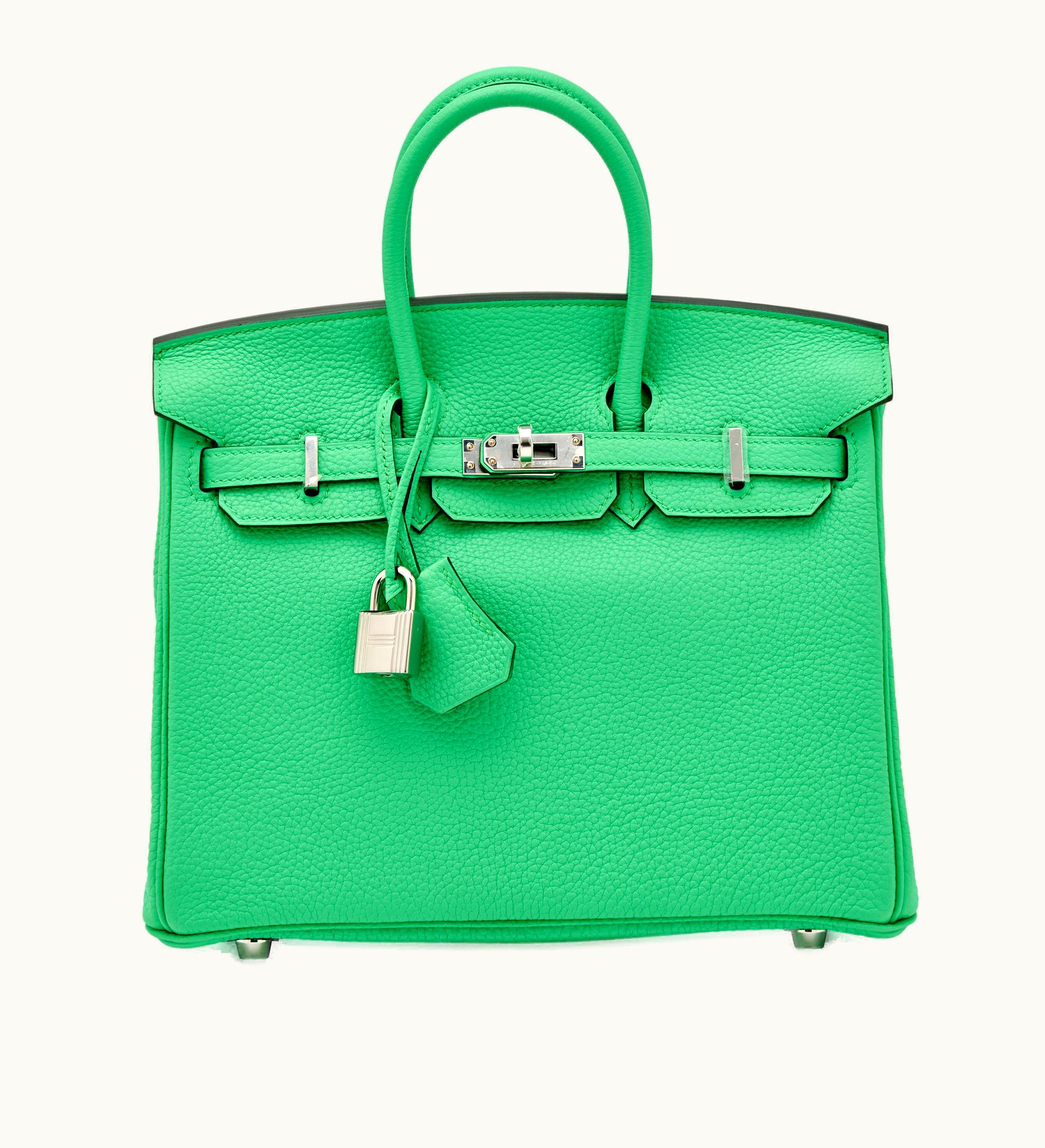 Hermès Hermès Birkin 35cm - Vert Comics - Epsom - Retourne - Palladium (PHW)