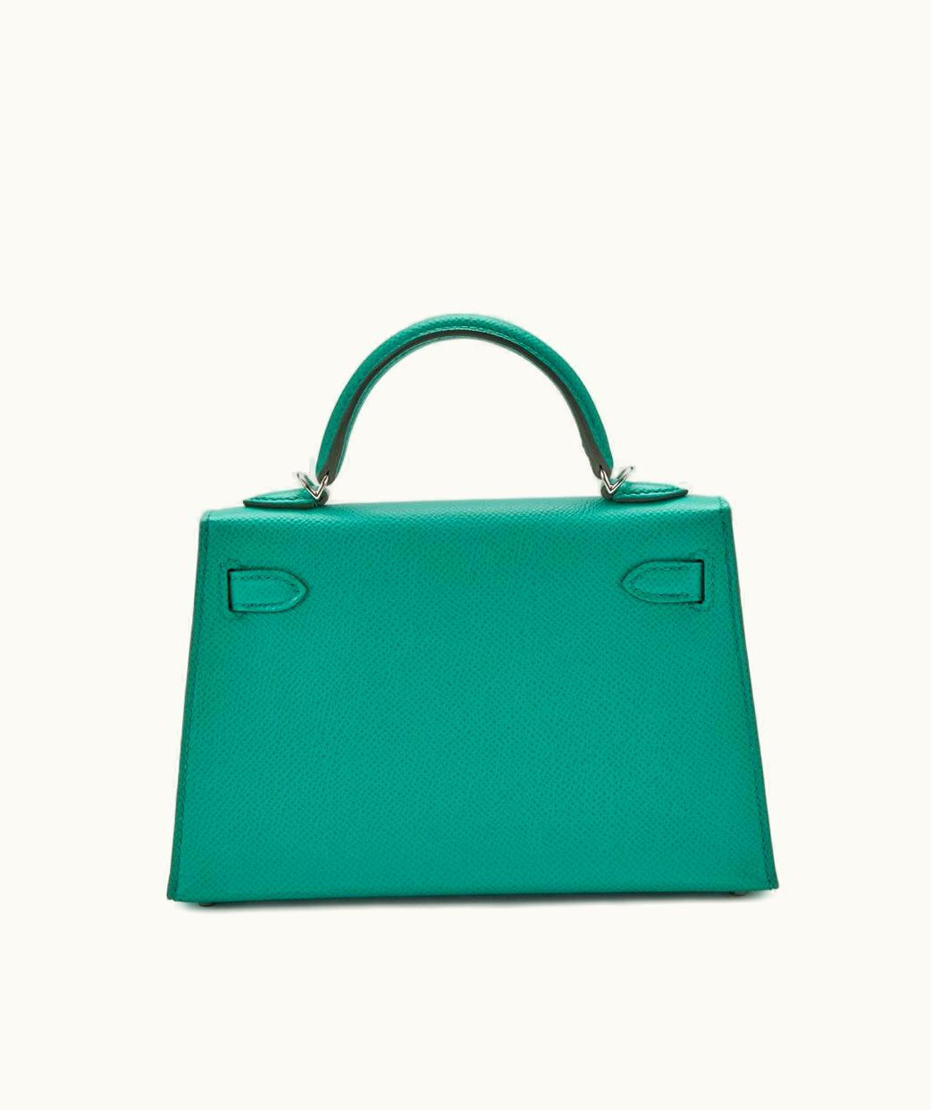 Hermès Hermès Birkin 35cm - Vert Jade - Clemence - Sellier - Palladium (PHW)