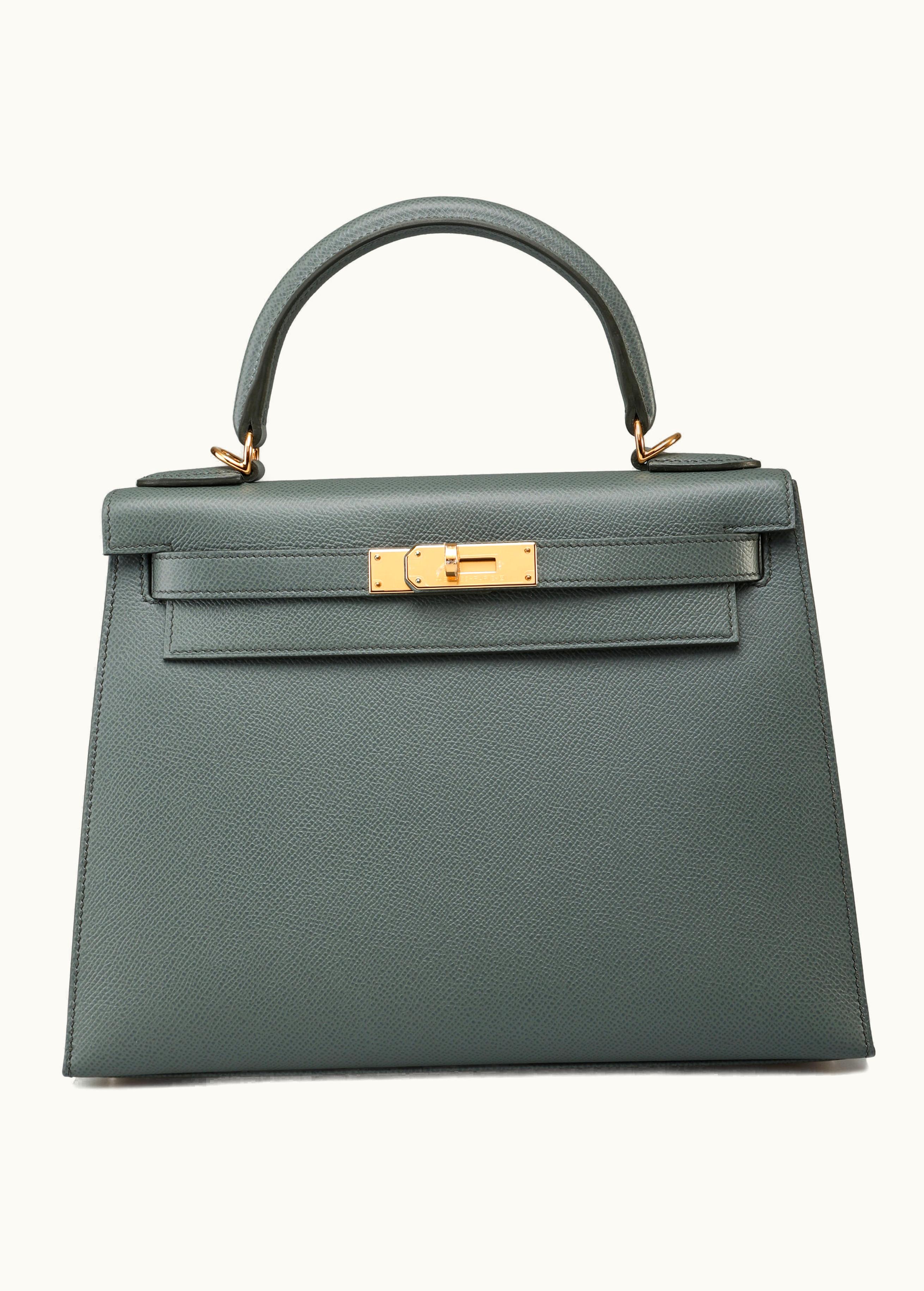 Hermès Birkin 35cm - Vert Amande - Epsom - Retourne - Gold (GHW)