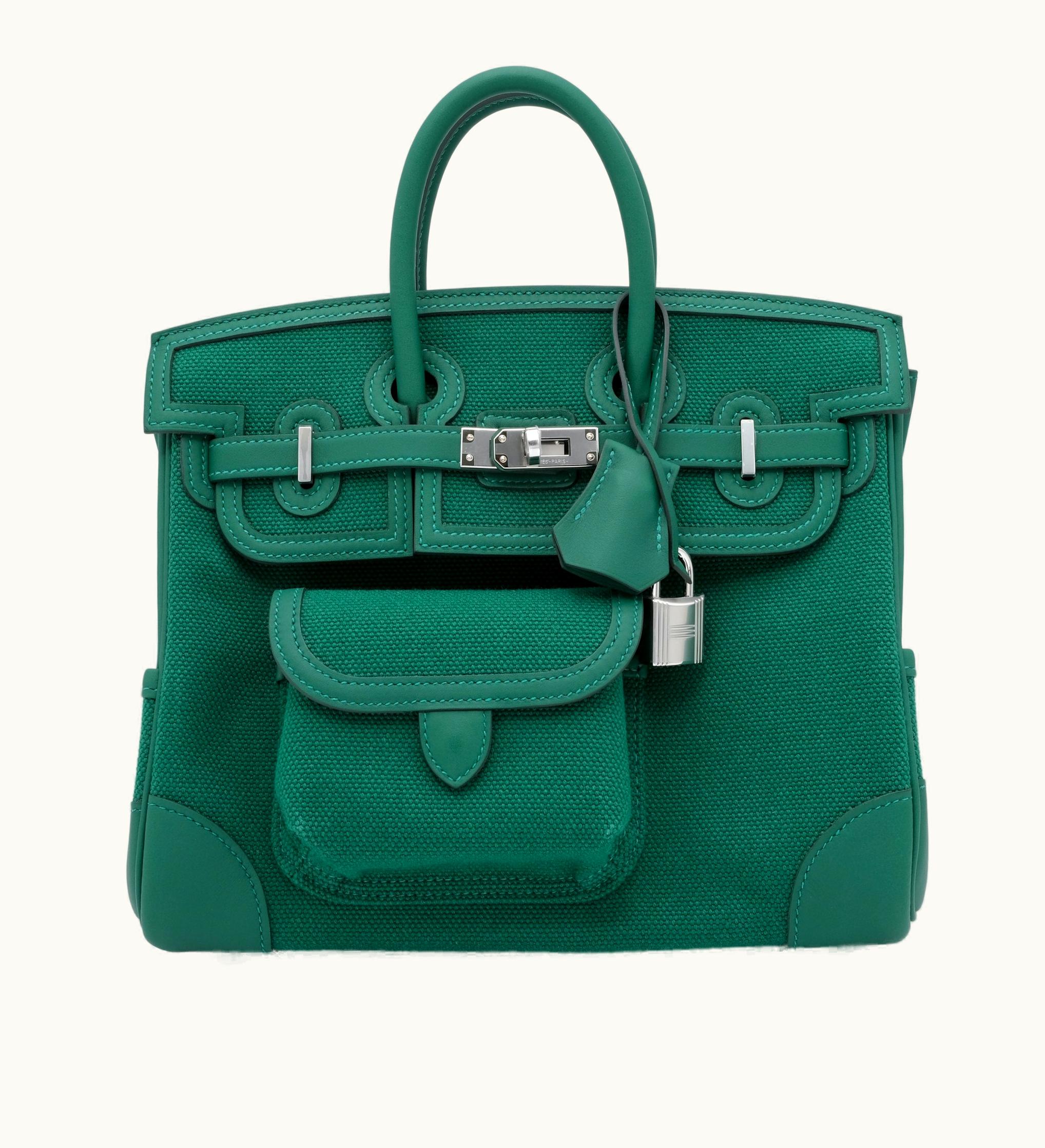 Hermès Hermès Birkin 35cm - Vert Vertigo - Epsom - Retourne - Palladium (PHW)