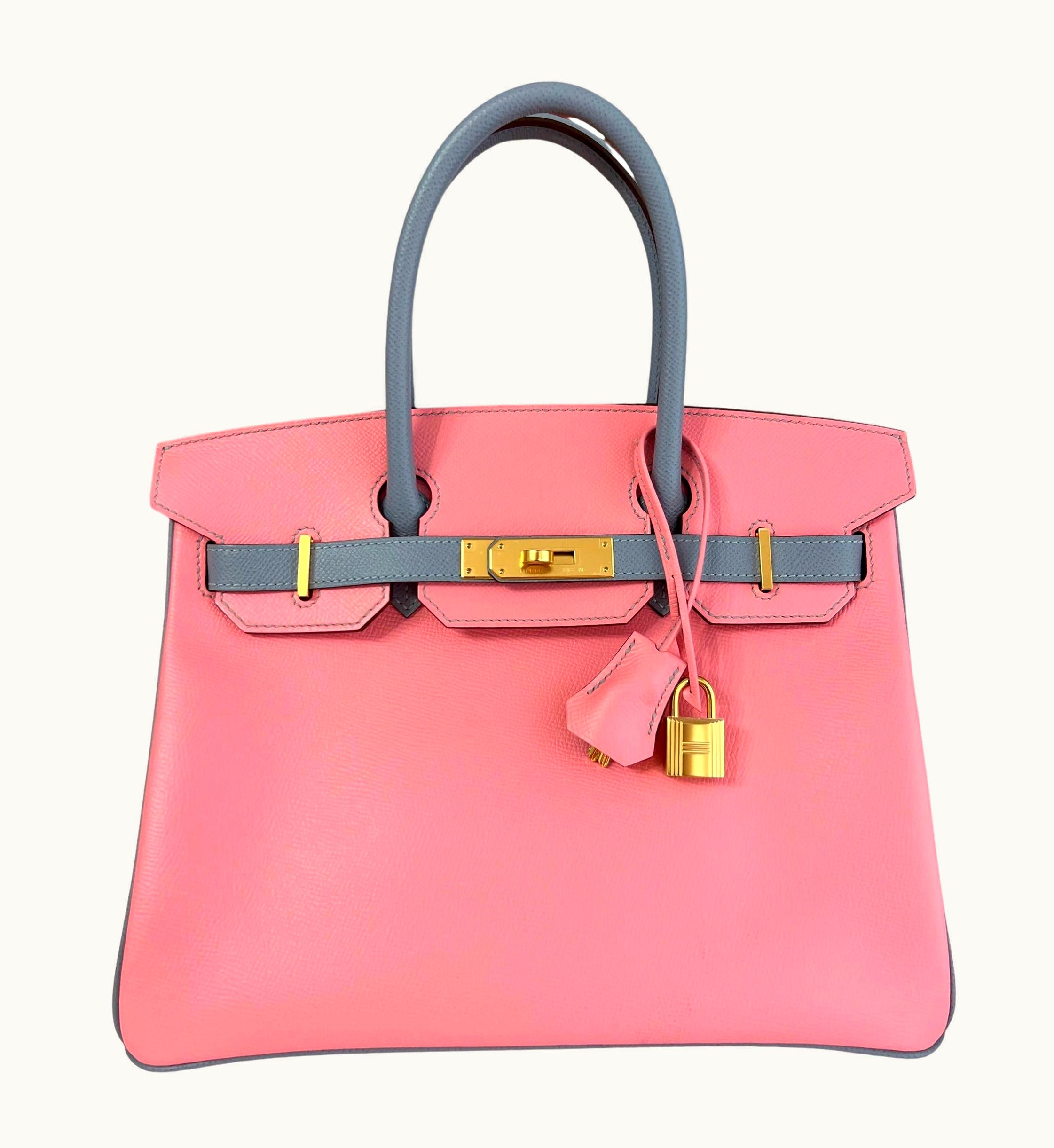 Hermès Birkin 35cm - Rose Confetti - Clemence - Sellier - Gold (GHW)