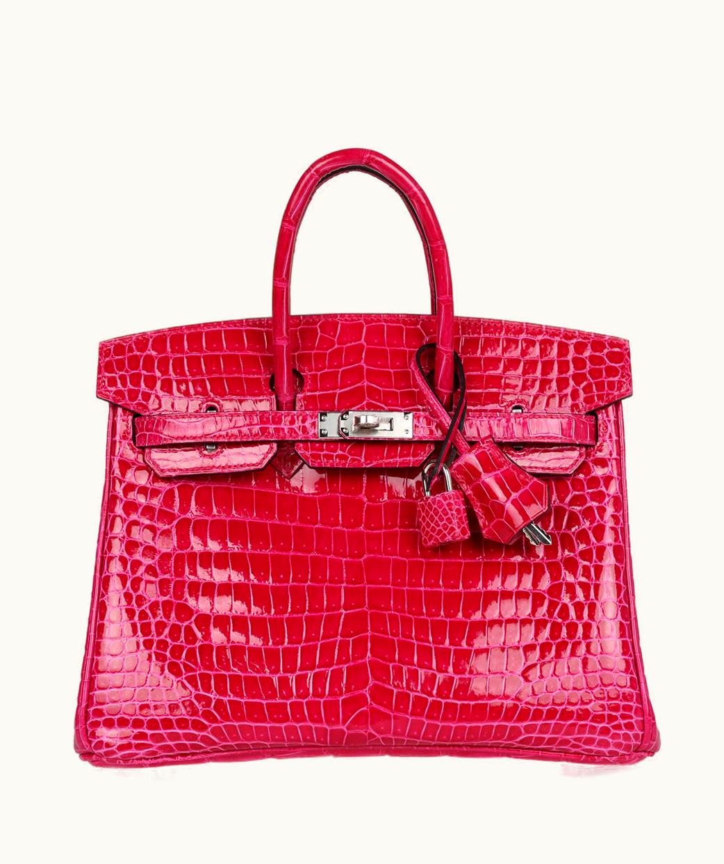 Hermès Birkin 35cm - Rose Mexico - Clemence - Retourne - Palladium (PHW)