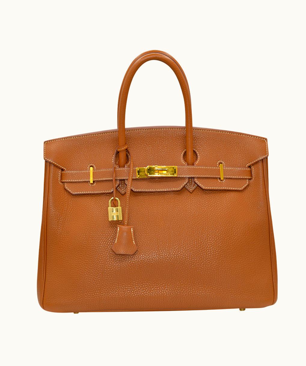 Hermès Birkin 35cm - Gold - Epsom - Sellier - Gold (GHW)
