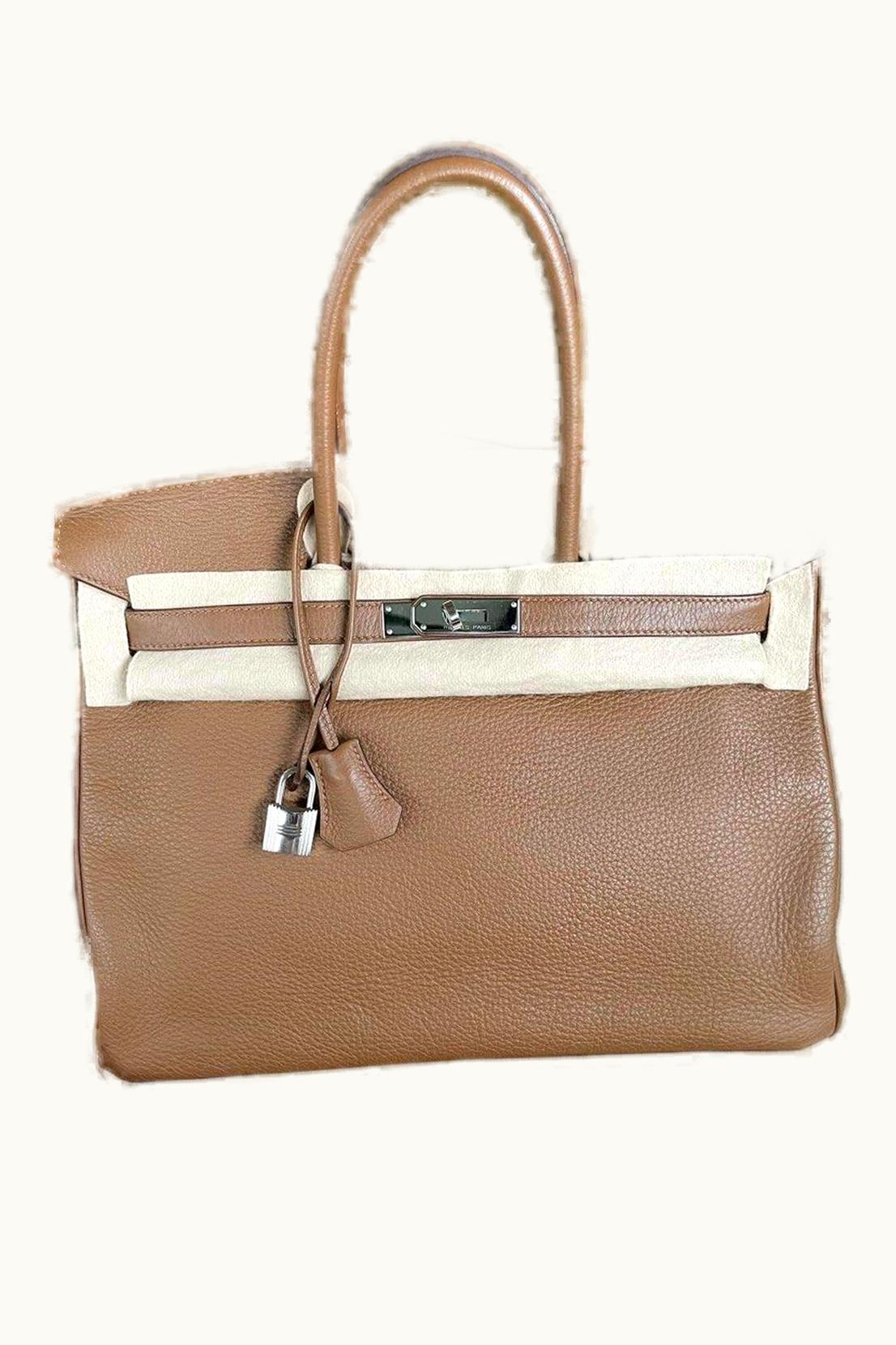 Hermès Birkin 35cm - Alezan - Togo - Sellier - Palladium (PHW)