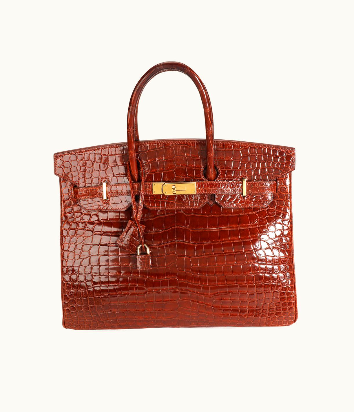 Hermès Birkin 35cm - Miel - Swift - Retourne - Gold (GHW)