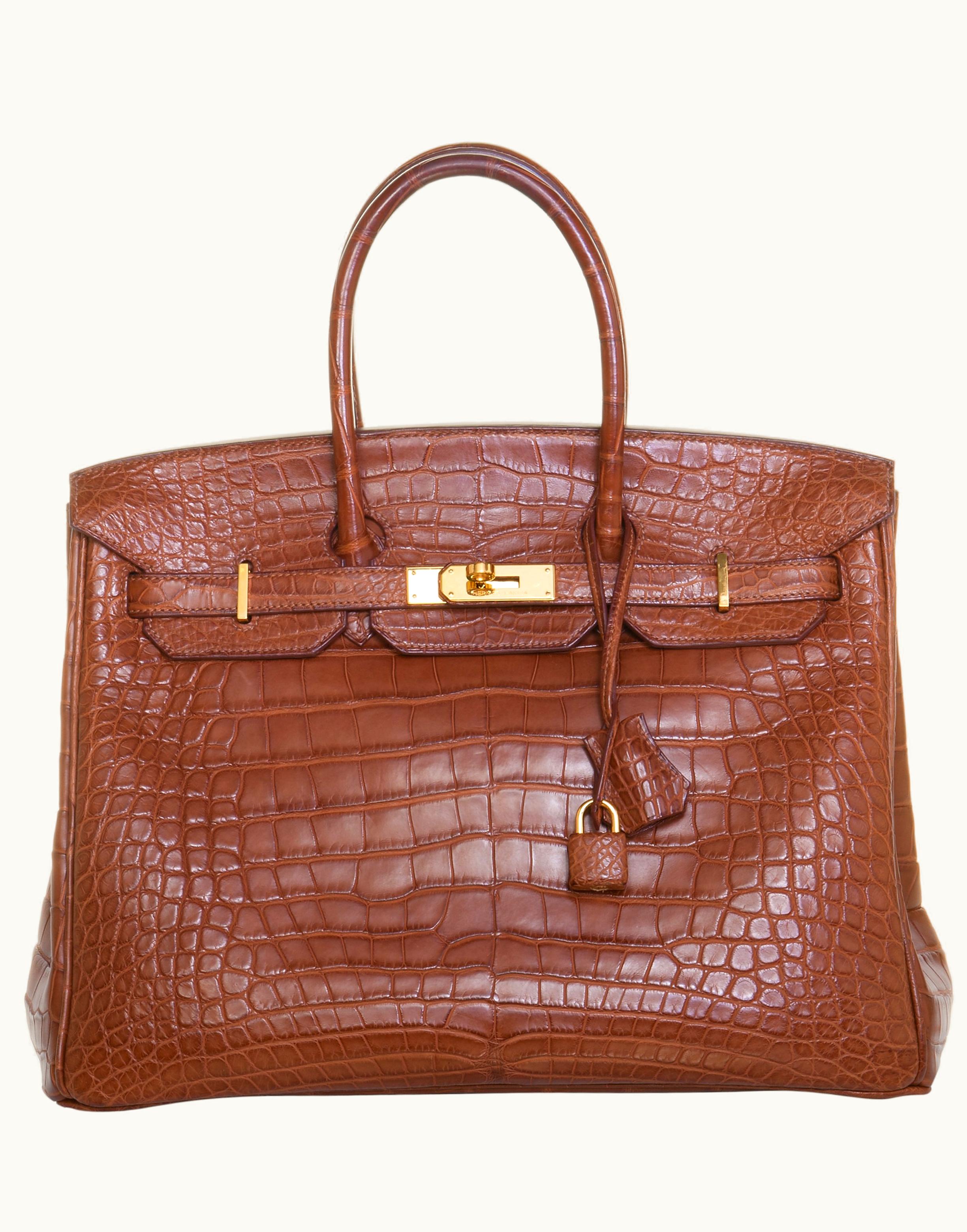 Hermès Birkin 35cm - Marron d'Inde - Togo - Sellier - Gold (GHW)