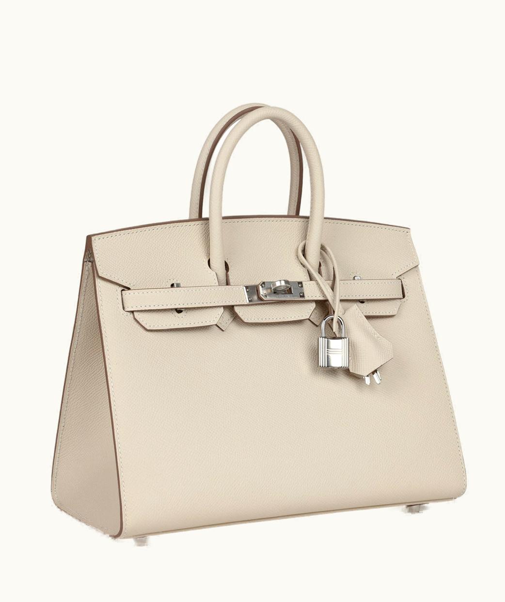 Hermès Hermès Birkin 35cm - Craie - Swift - Sellier - Palladium (PHW)