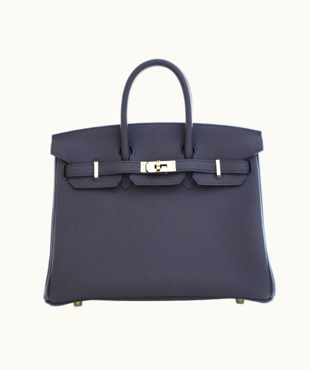 Hermès Hermès Birkin 35cm - Gris Misty - Togo - Sellier - Gold (GHW)