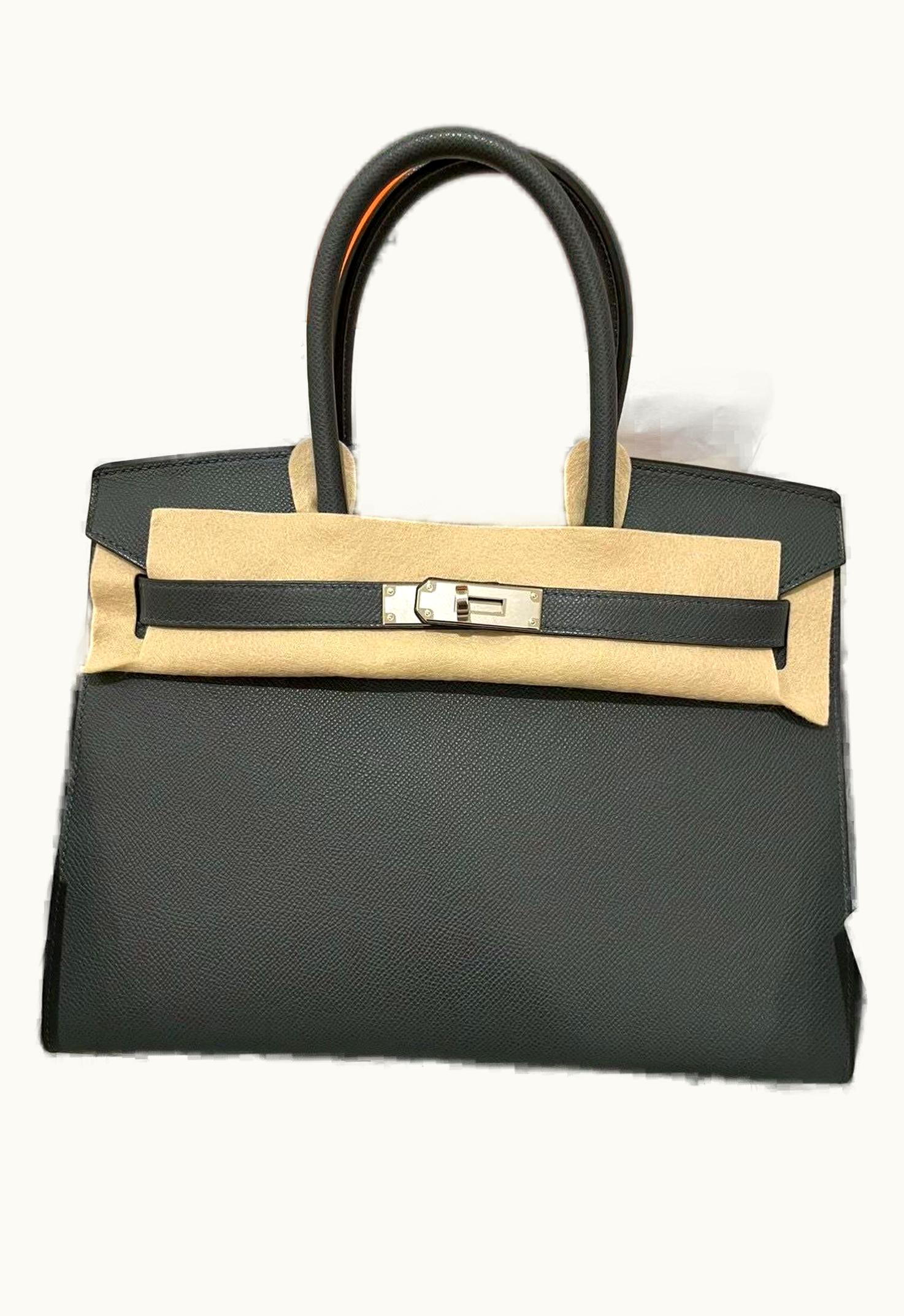 Hermès Hermès Birkin 35cm - Gris Misty - Togo - Sellier - Palladium (PHW)