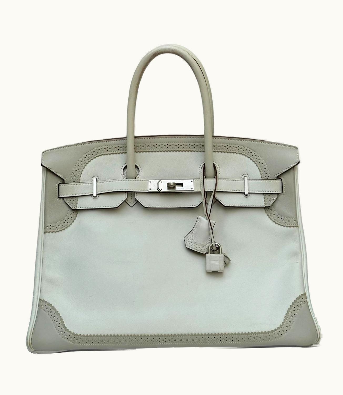 Hermès Hermès Birkin 35cm - Argile - Swift - Sellier - Palladium (PHW)