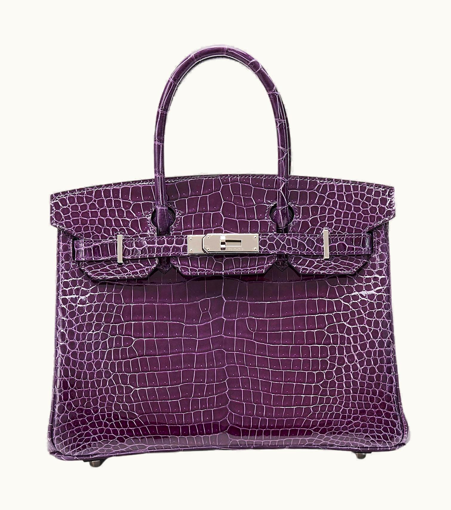 Hermès Hermès Birkin 35cm - Cassis - Togo - Sellier - Palladium (PHW)