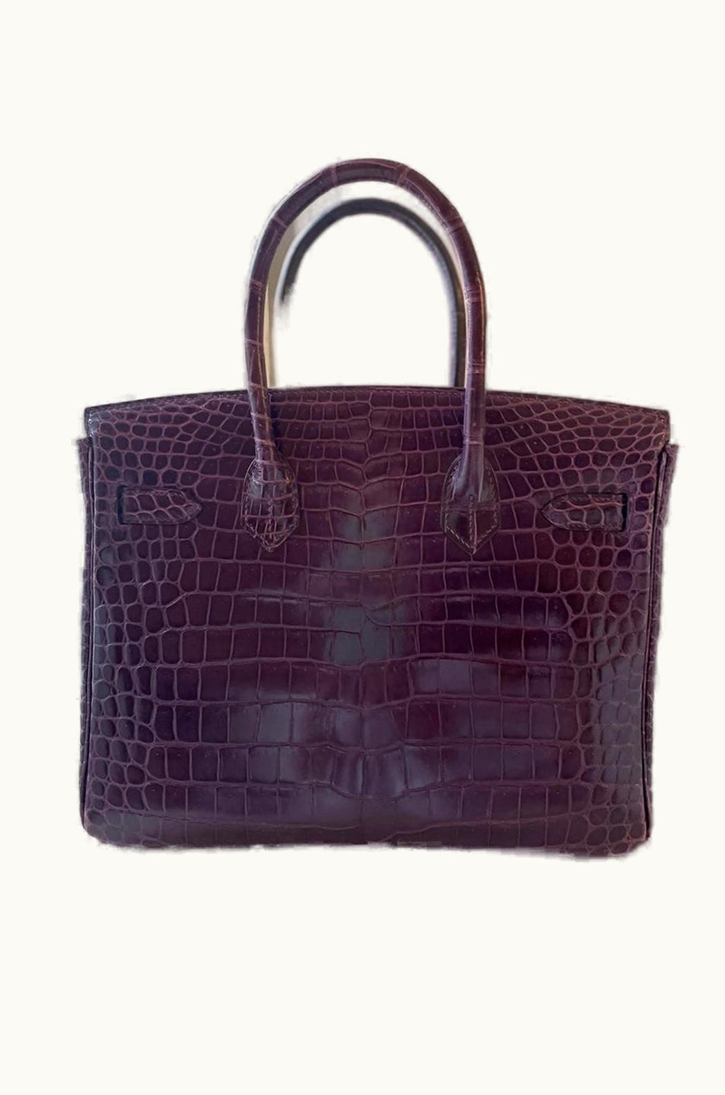 Hermès Hermès Birkin 35cm - Violet - Swift - Sellier - Palladium (PHW)