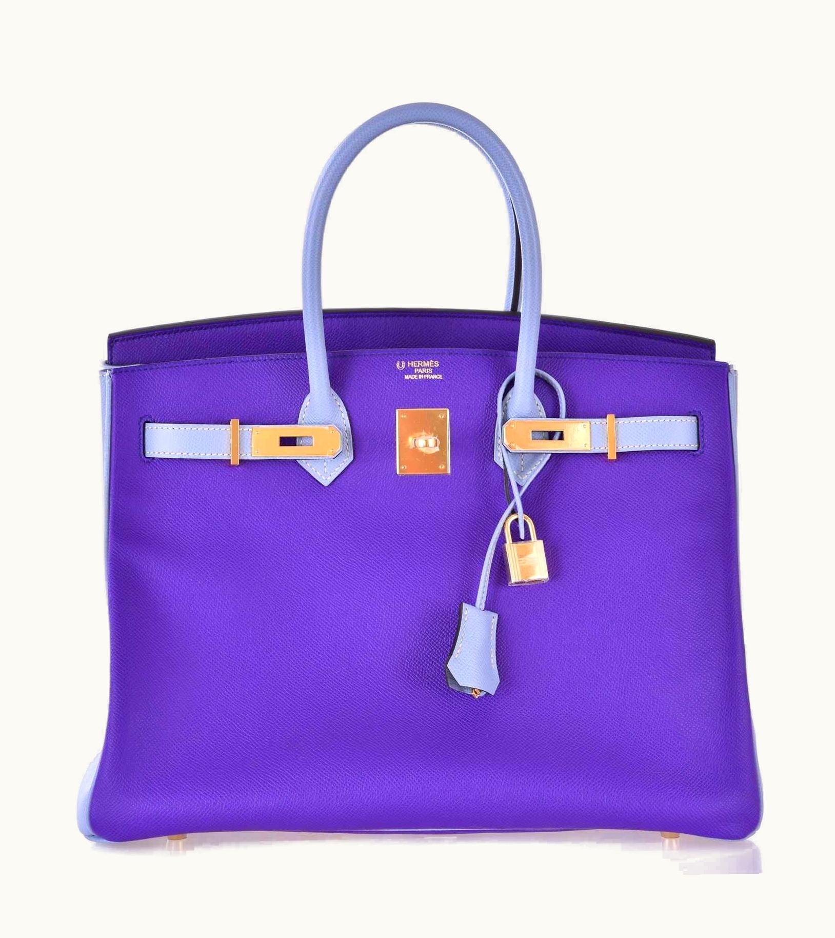 Hermès Hermès Birkin 35cm - Crocus - Togo - Sellier - Gold (GHW)
