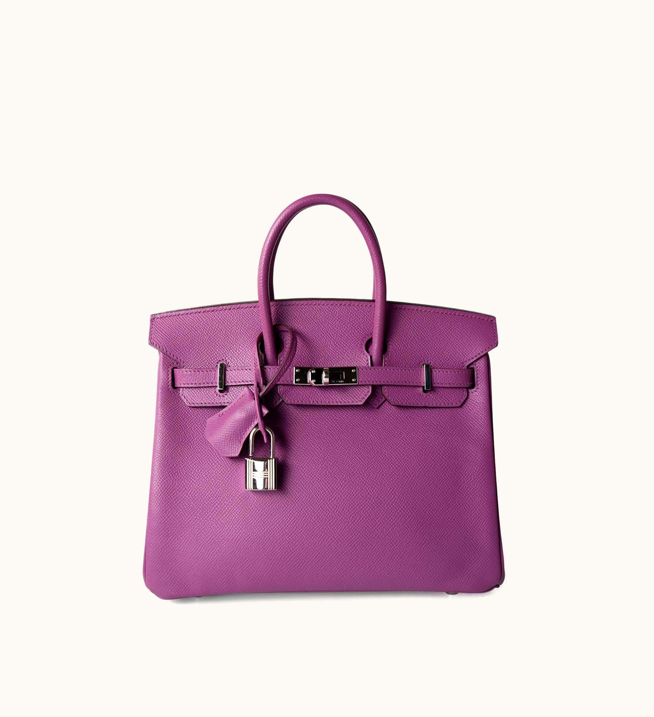 Hermès Hermès Birkin 35cm - Cyclamen - Clemence - Sellier - Palladium (PHW)