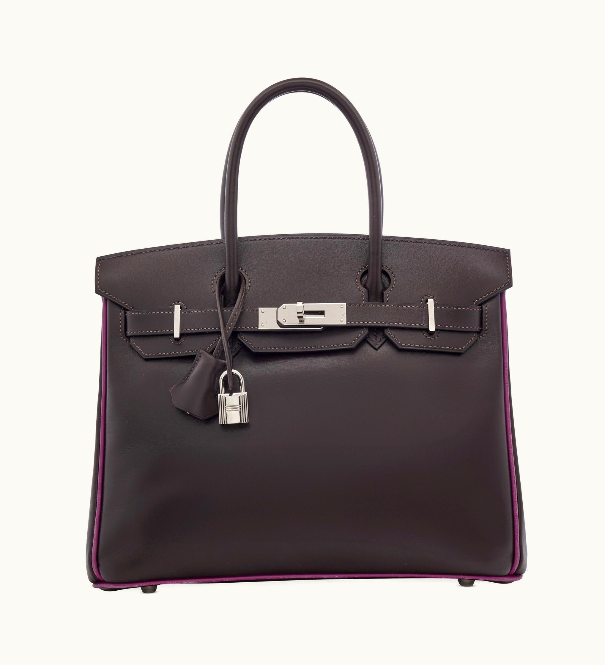 Hermès Hermès Birkin 35cm - Cyclamen - Swift - Retourne - Palladium (PHW)