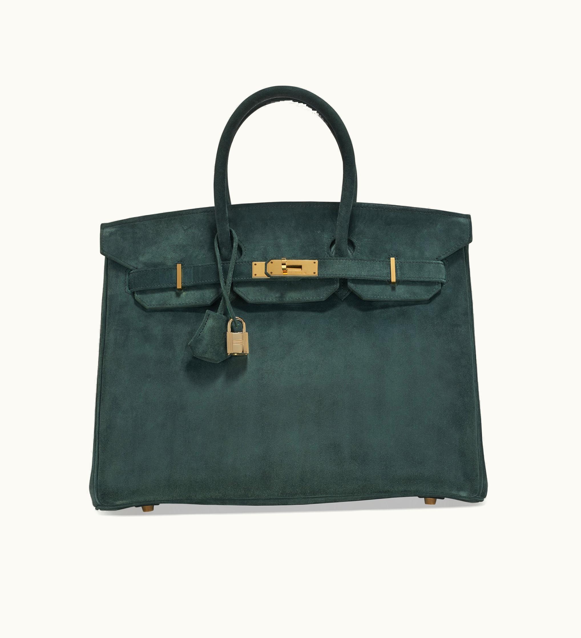 Hermès Hermès Birkin 35cm - Bleu Lin - Togo - Retourne - Gold (GHW)