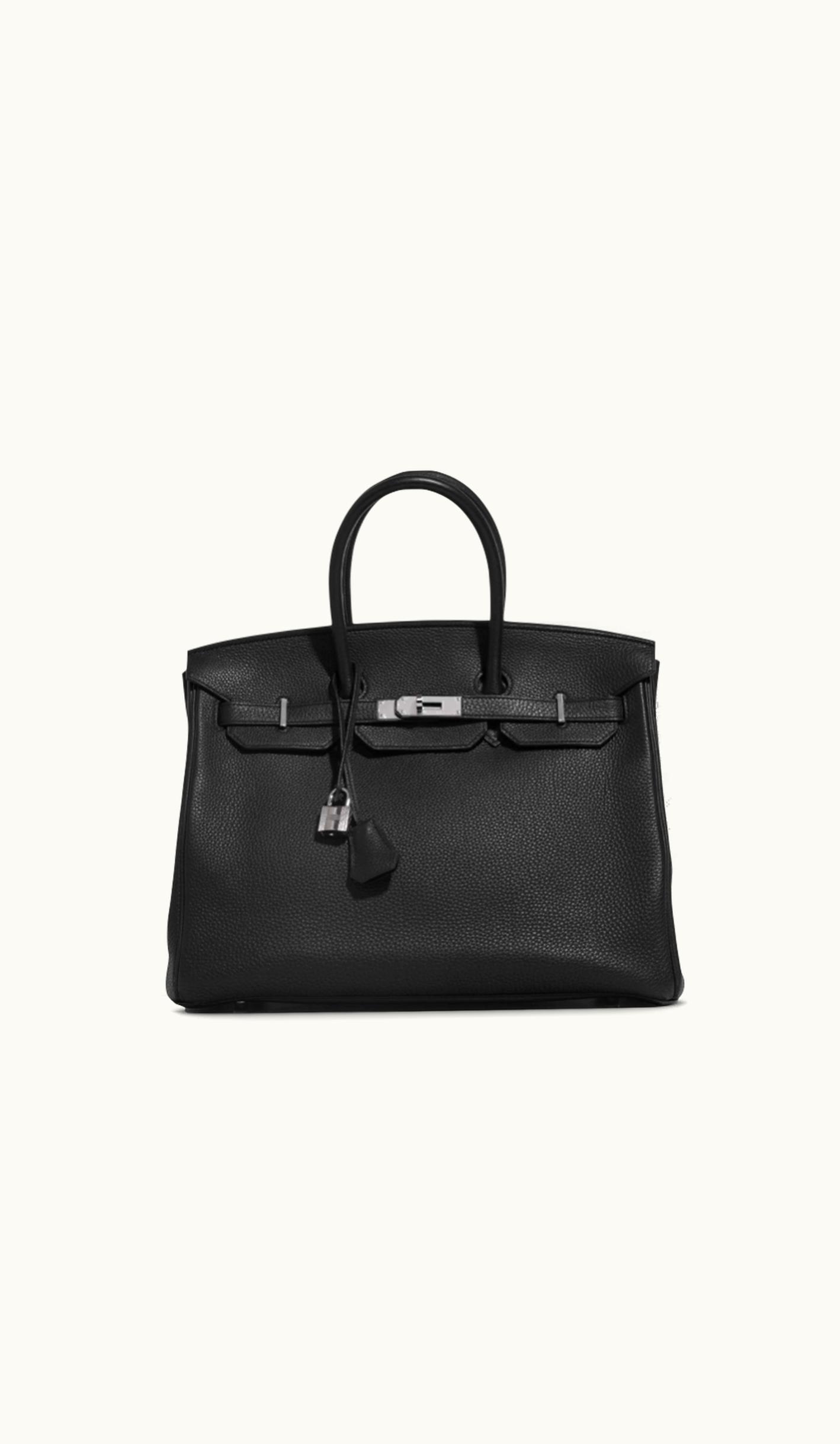 Hermès Hermès Birkin 35cm - Black - Epsom - Retourne - Palladium (PHW)